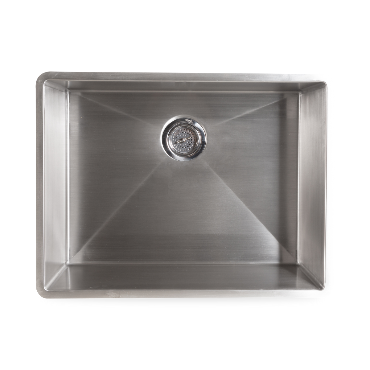 The Undermount sink is made of beautiful stainless steel featuring a single drain.
