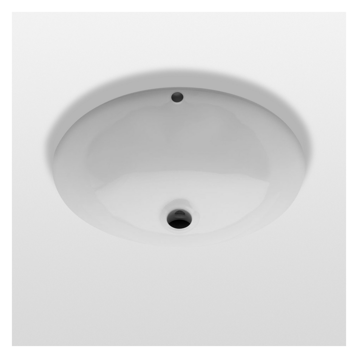 The Waterworks Savoy 18X16 Basin is a clean and simple oval basin with overflow.