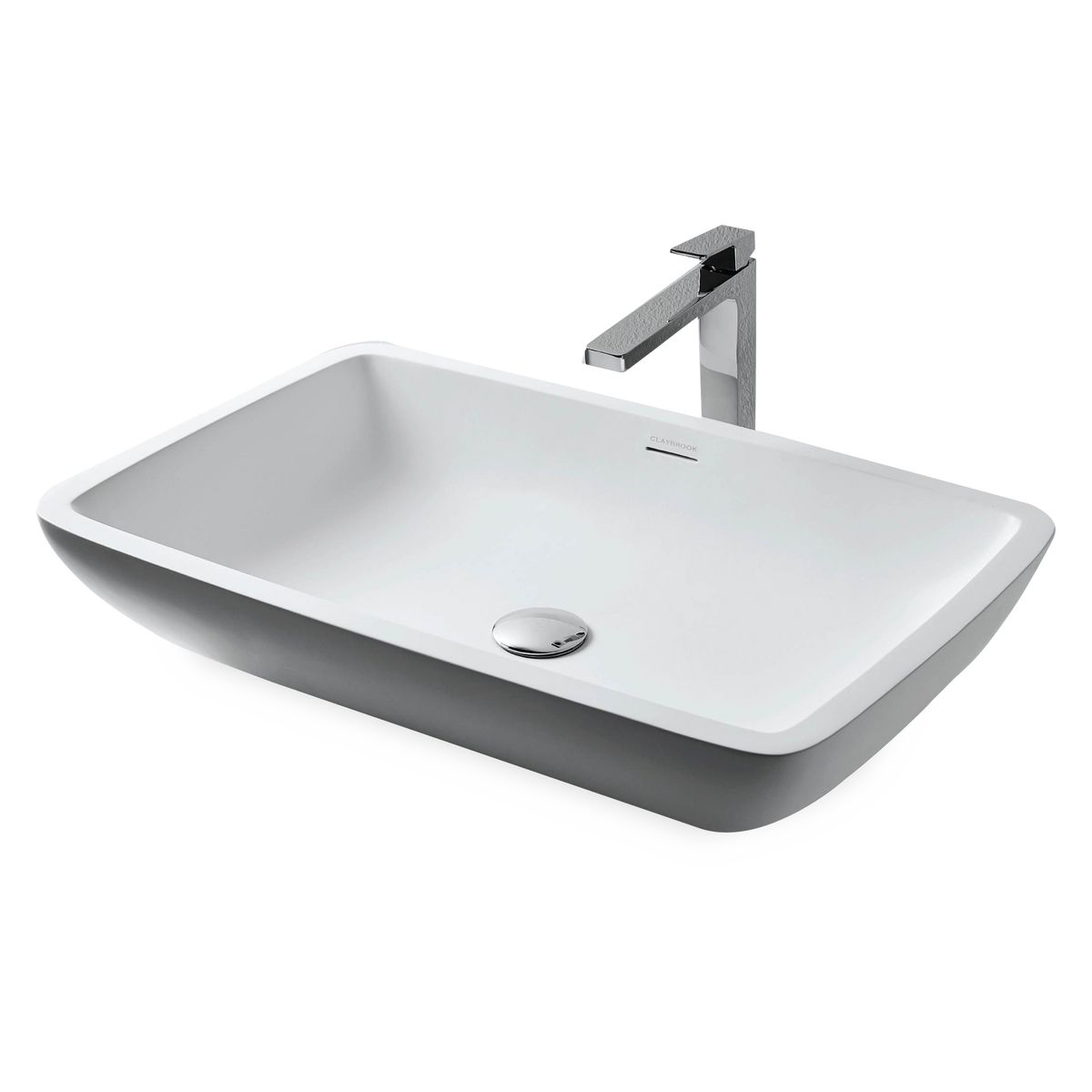 Claybrook handcrafts their basins using natural materials in an eco-friendly process.
