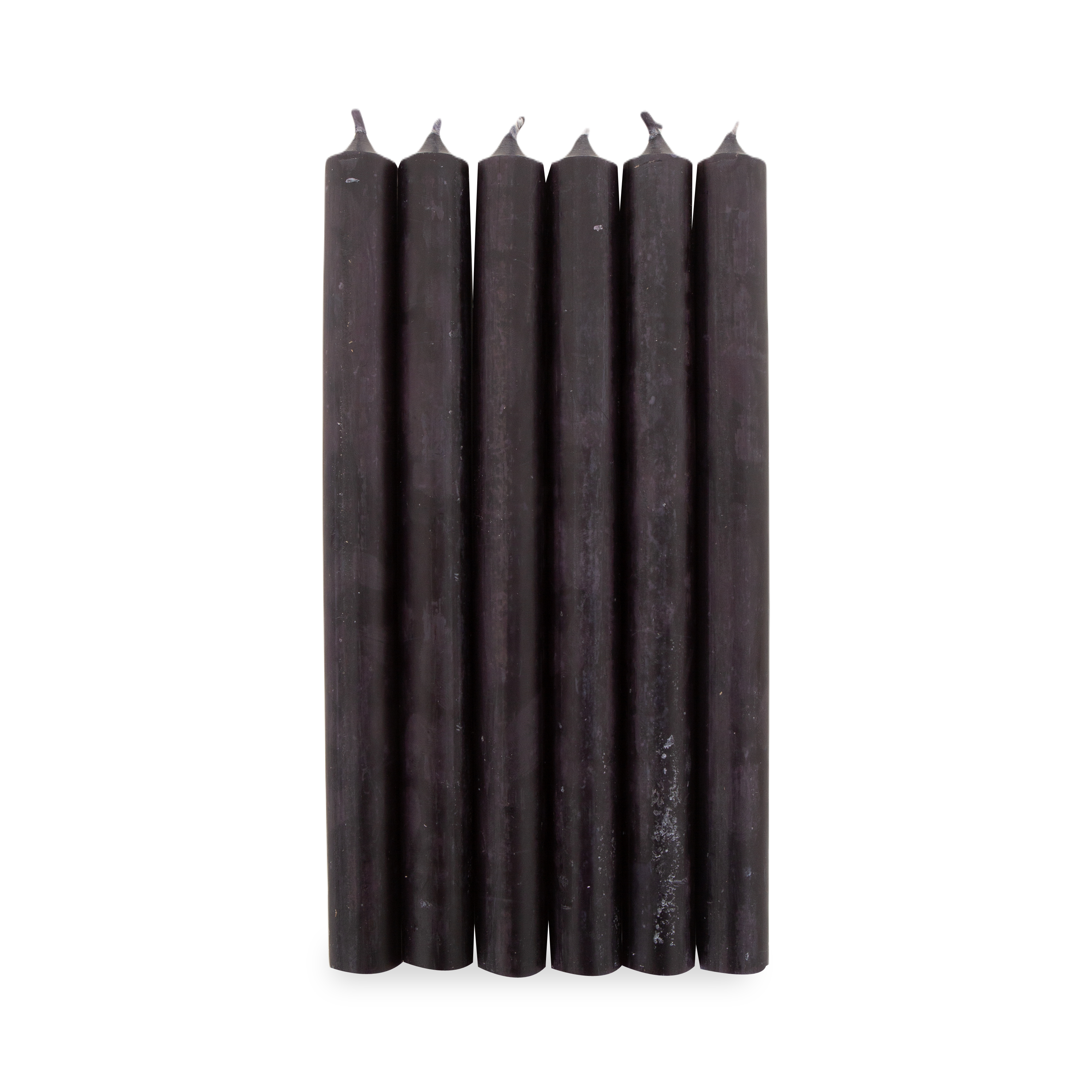 The unscented 10" tapered candlesticks that comes in a set of six.