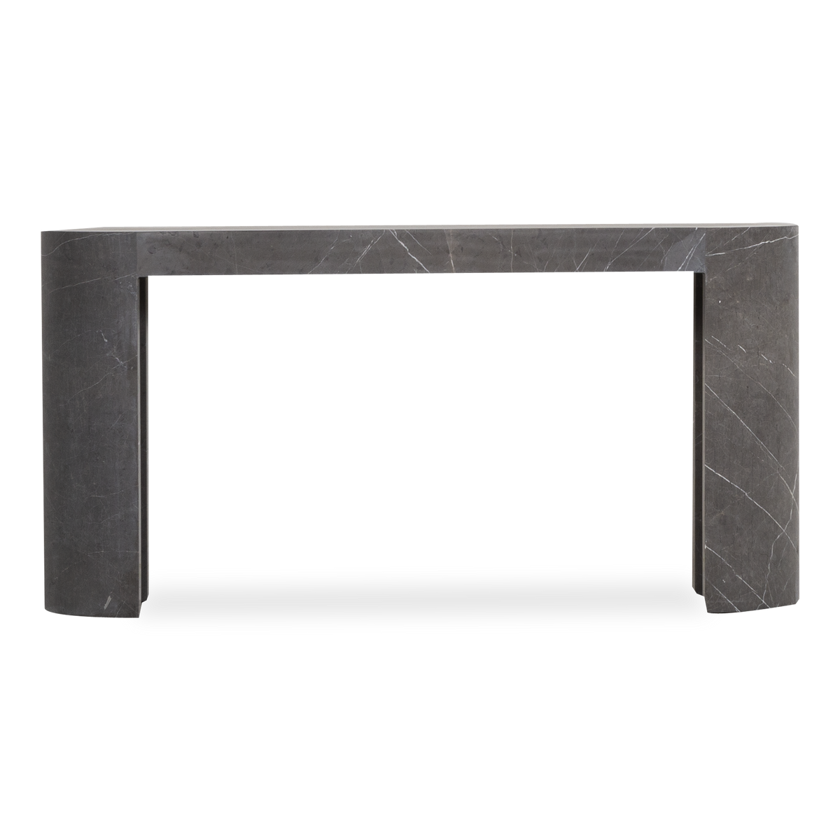 Inspired by iconic designs of the 1970s from celebrated mid-century designers Mario Bellini and Carlo Scarpa, the Shift Console Table is defined by its bold use of scale.