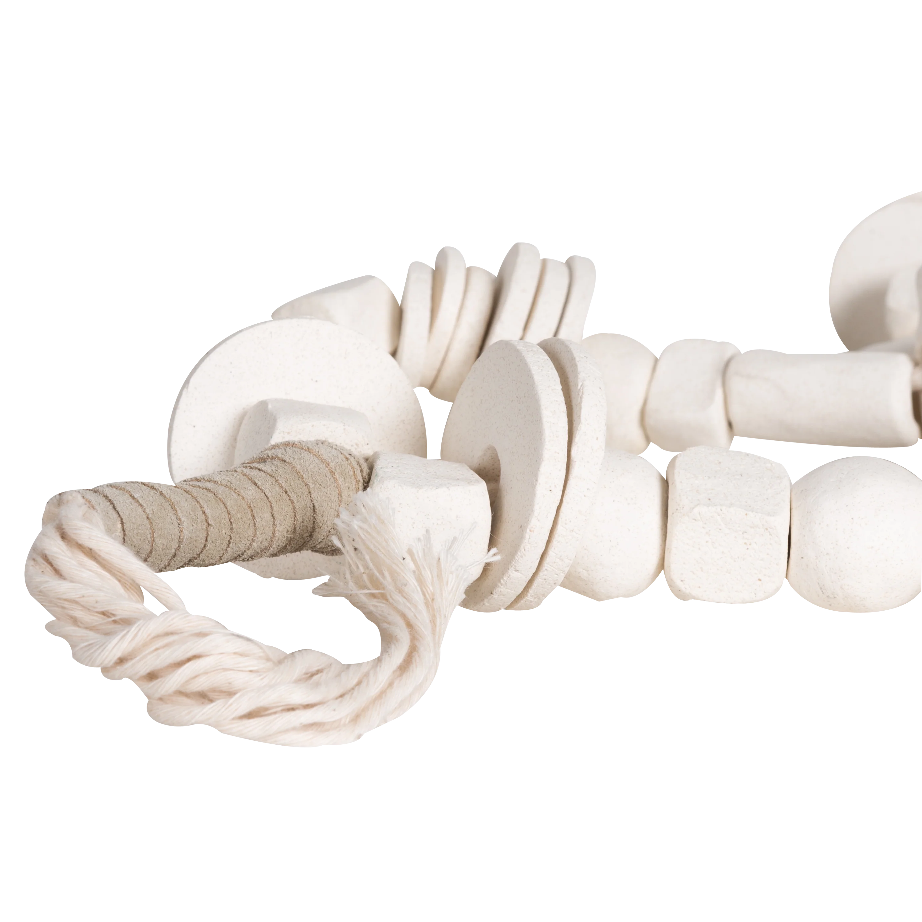 Celeste Ceramic Necklace Blanc