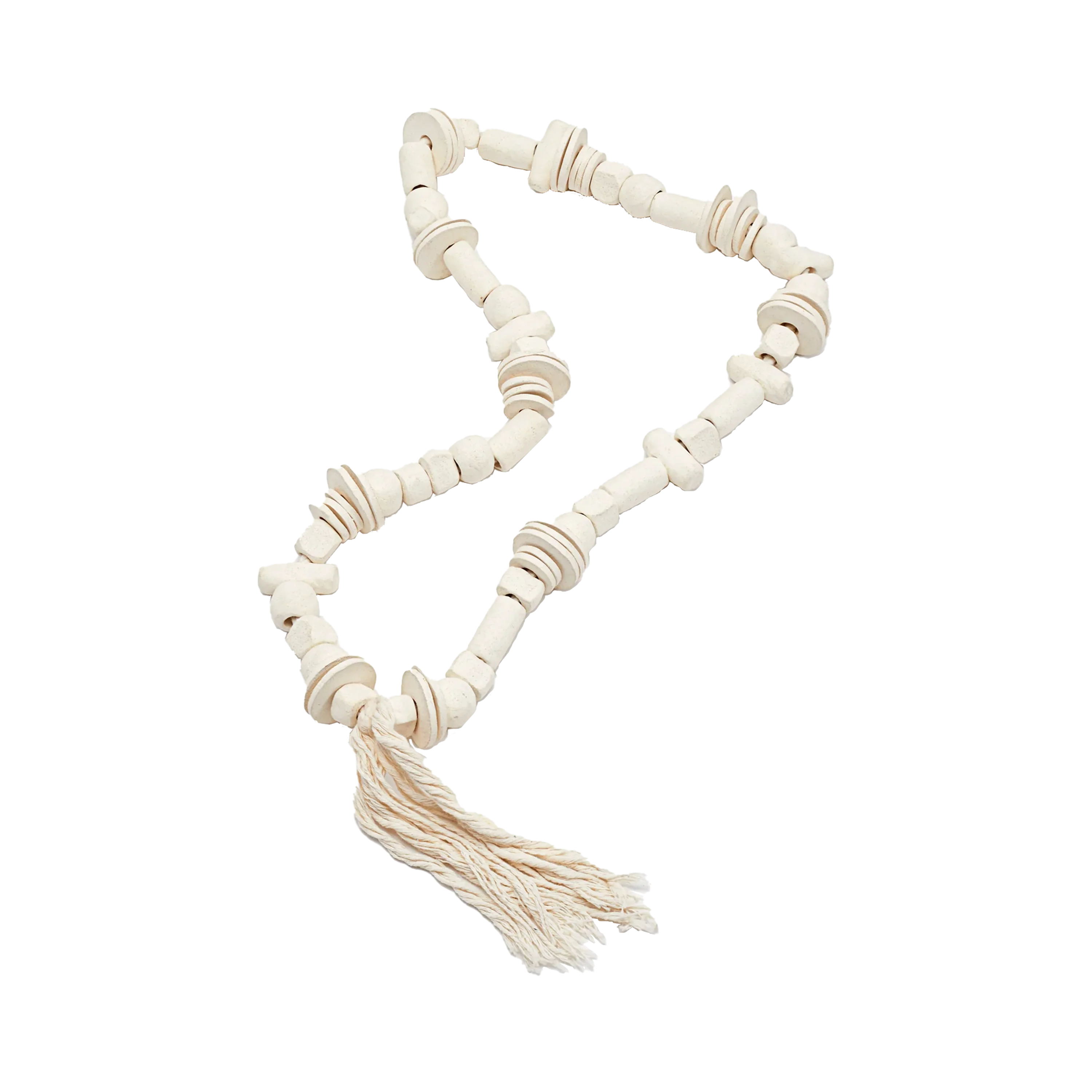 Celeste Ceramic Necklace Blanc