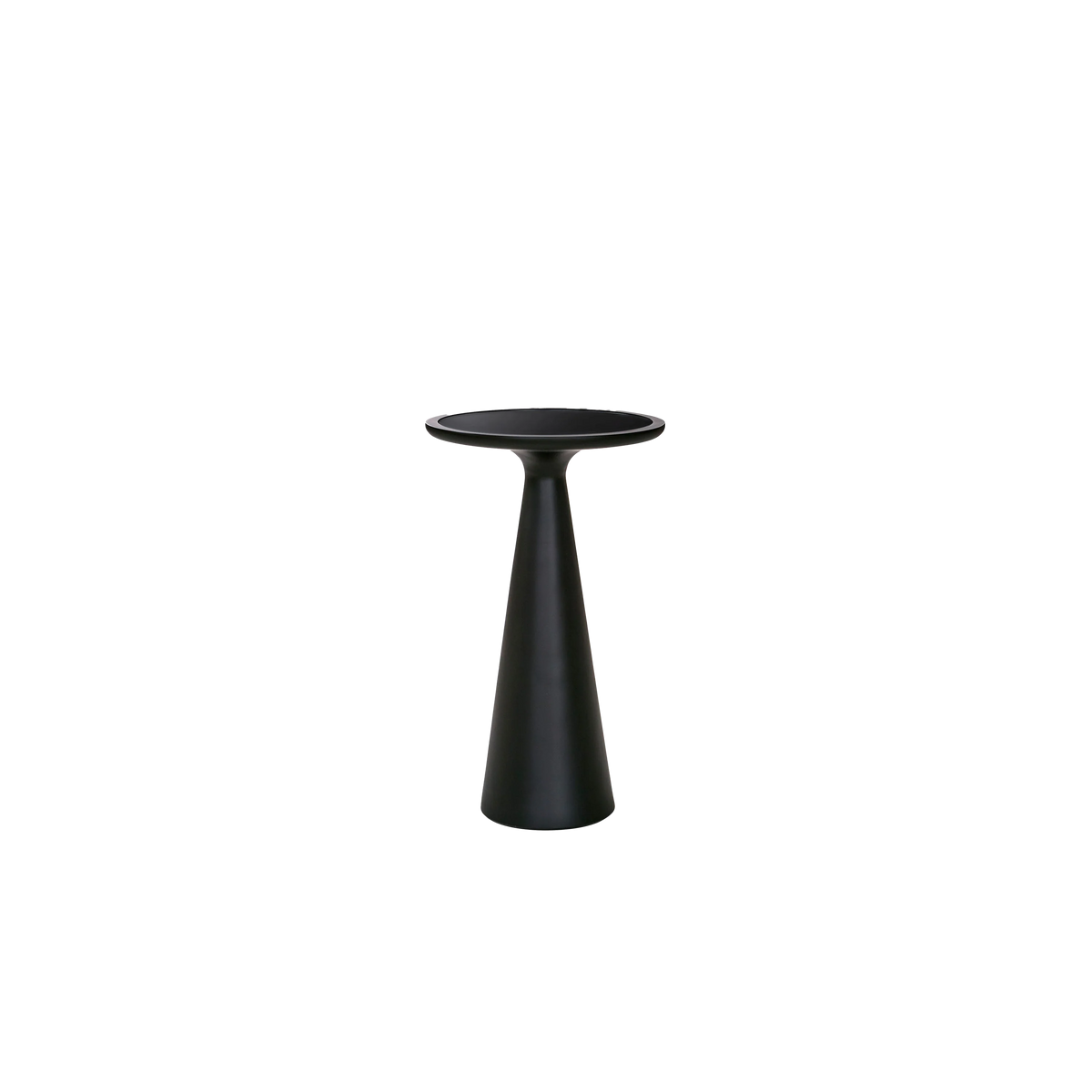 Simply elegant, the Taper Pull Up Table is a chic sculptural centerpiece.