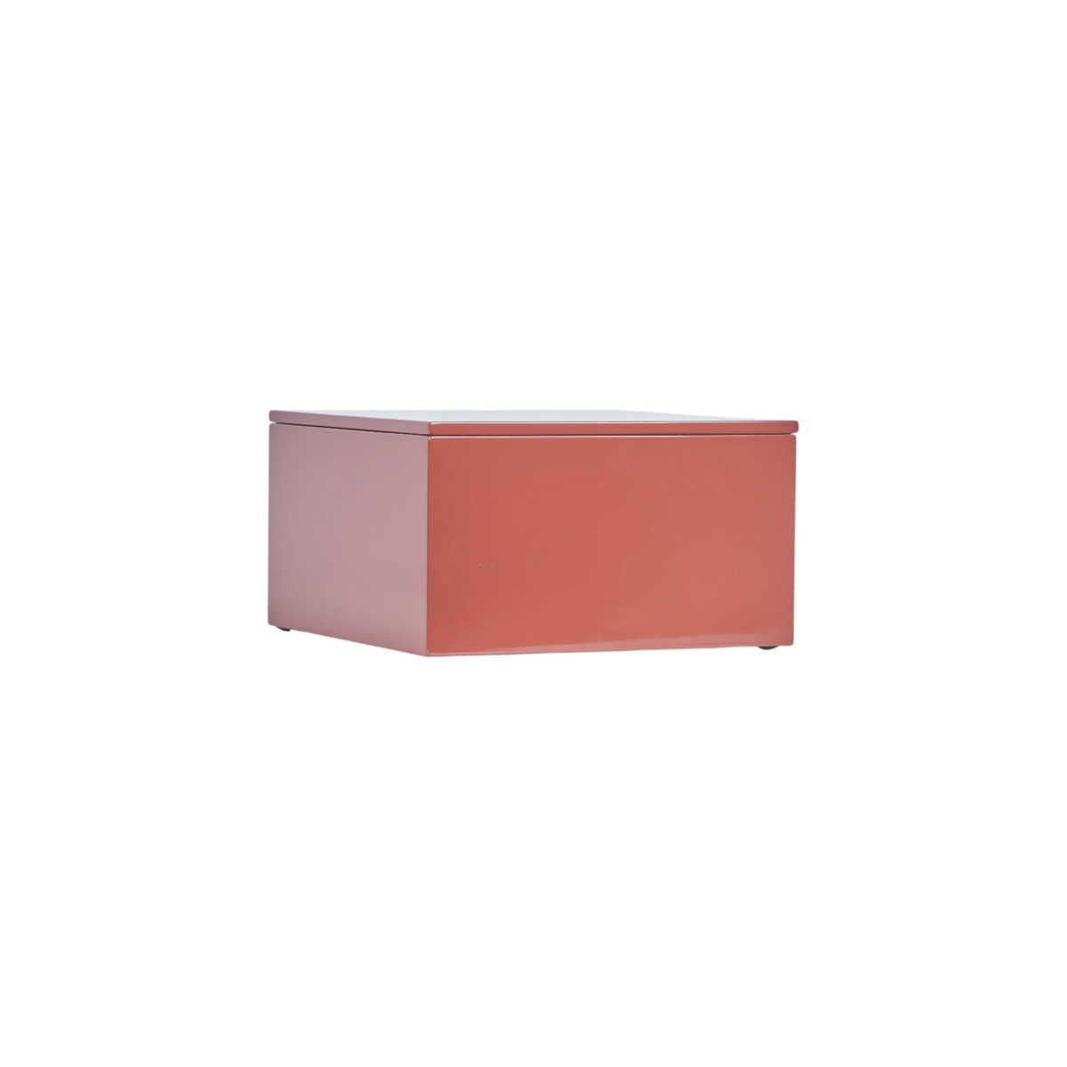 Lacquer Box Rust Red