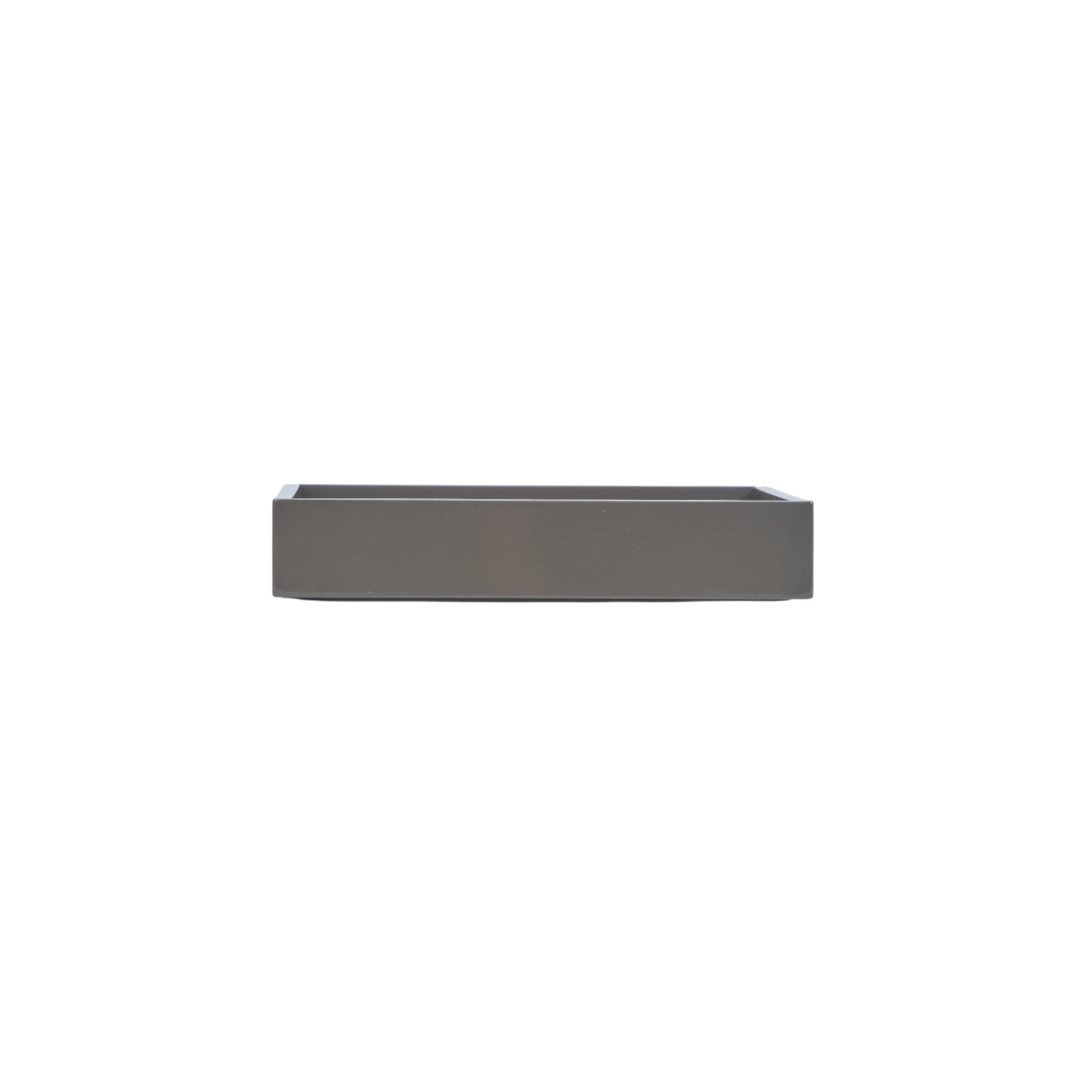 Lacquer Tray Square Chocolate
