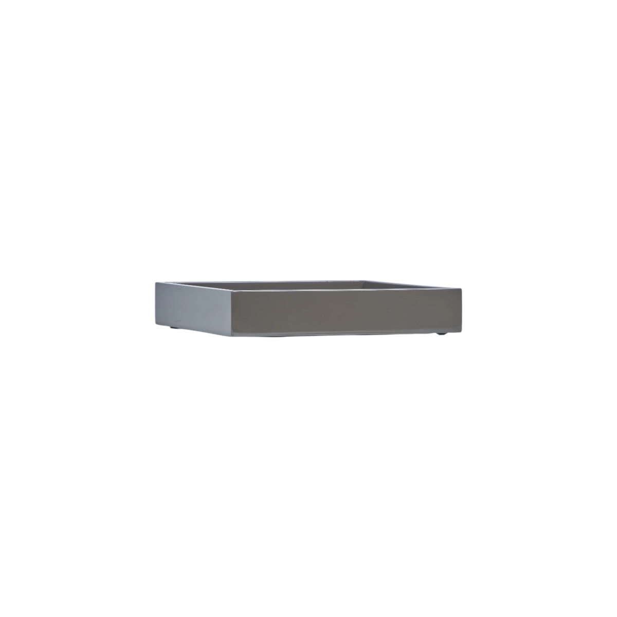 Lacquer Tray Square Chocolate