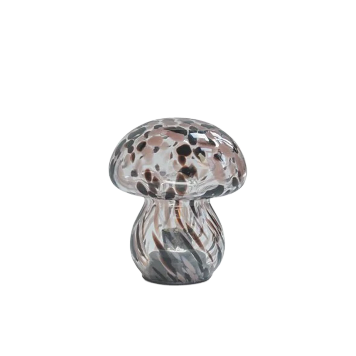 Mushroom Glass Led Lamp Dusk