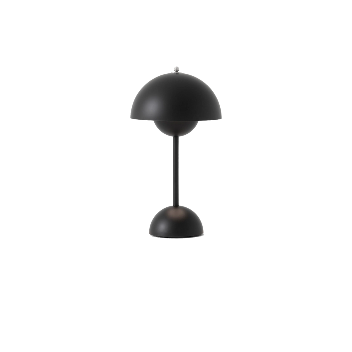 Flowerpot Prtble Lamp Mtte Blk