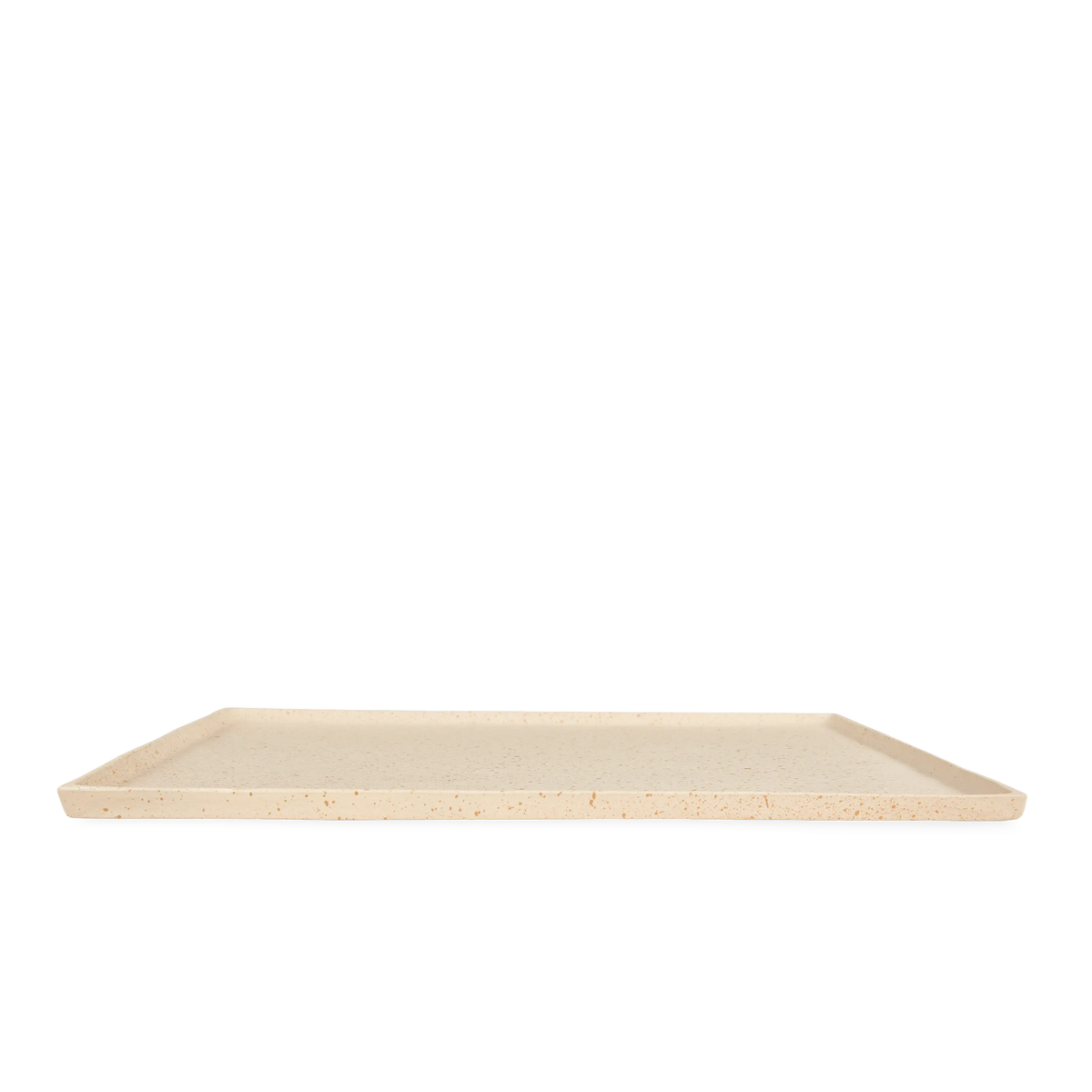 Square Tray Metal Lrg Sand