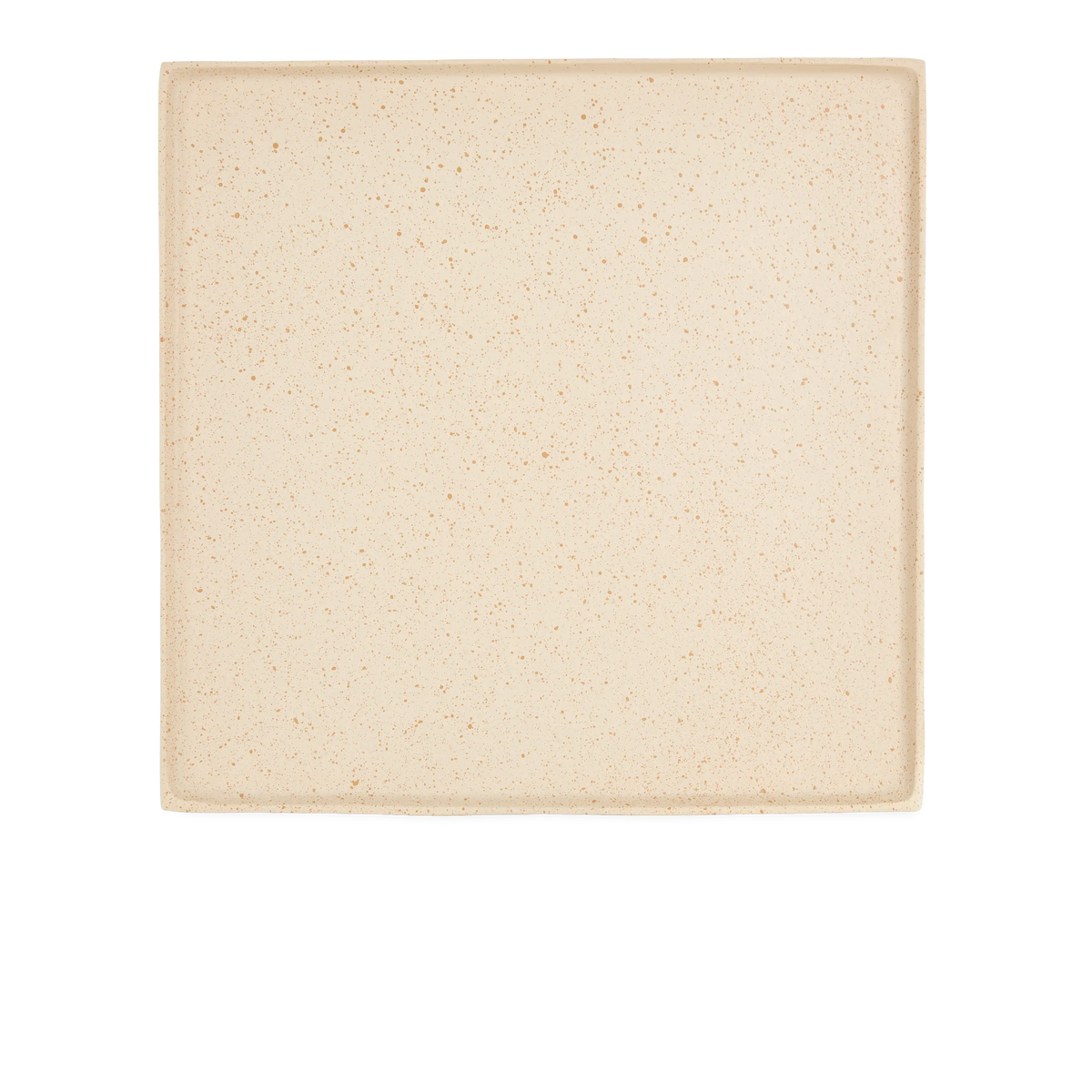 Square Tray Metal Lrg Sand