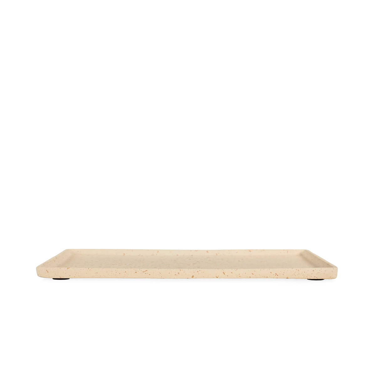 Rectangle Tray Metal Sml Sand