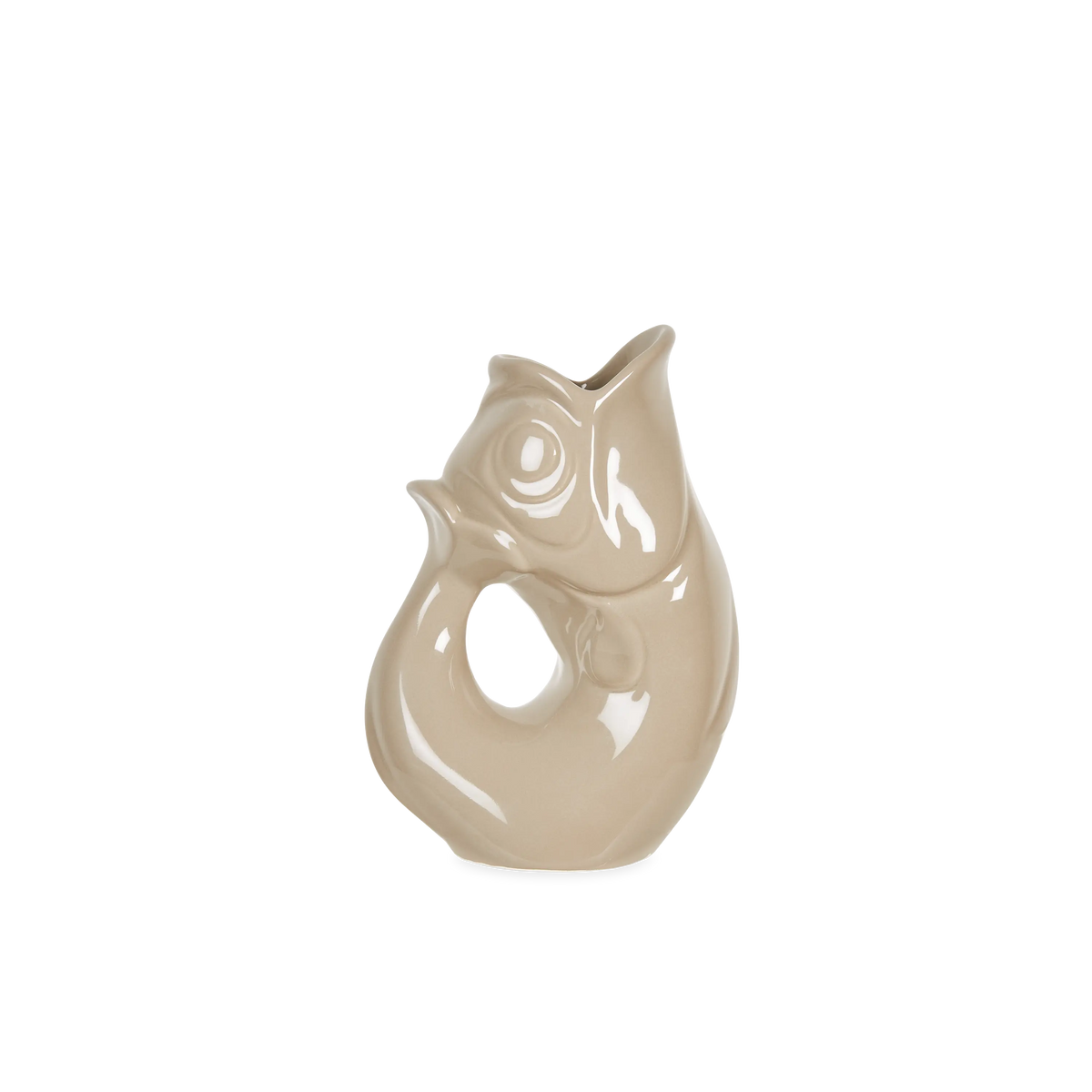 Gurgling Fish Pitcher Taupe