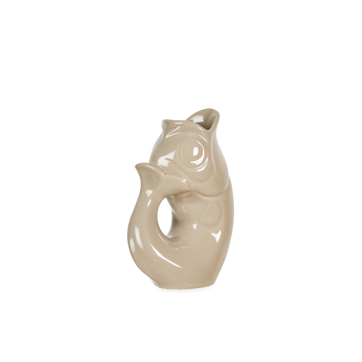 Gurgling Fish Pitcher Taupe