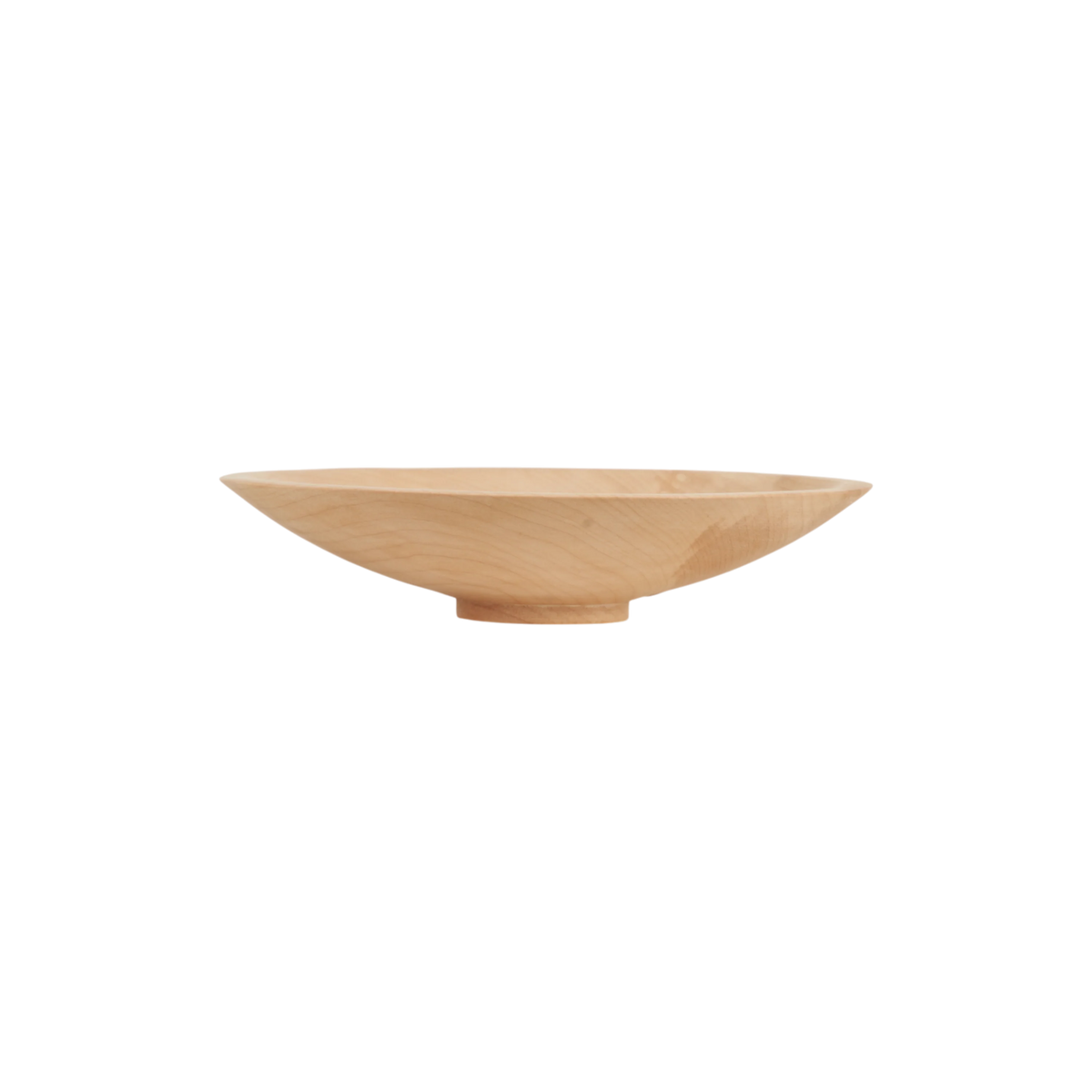 Shallow Serving Bowl Sm Maple