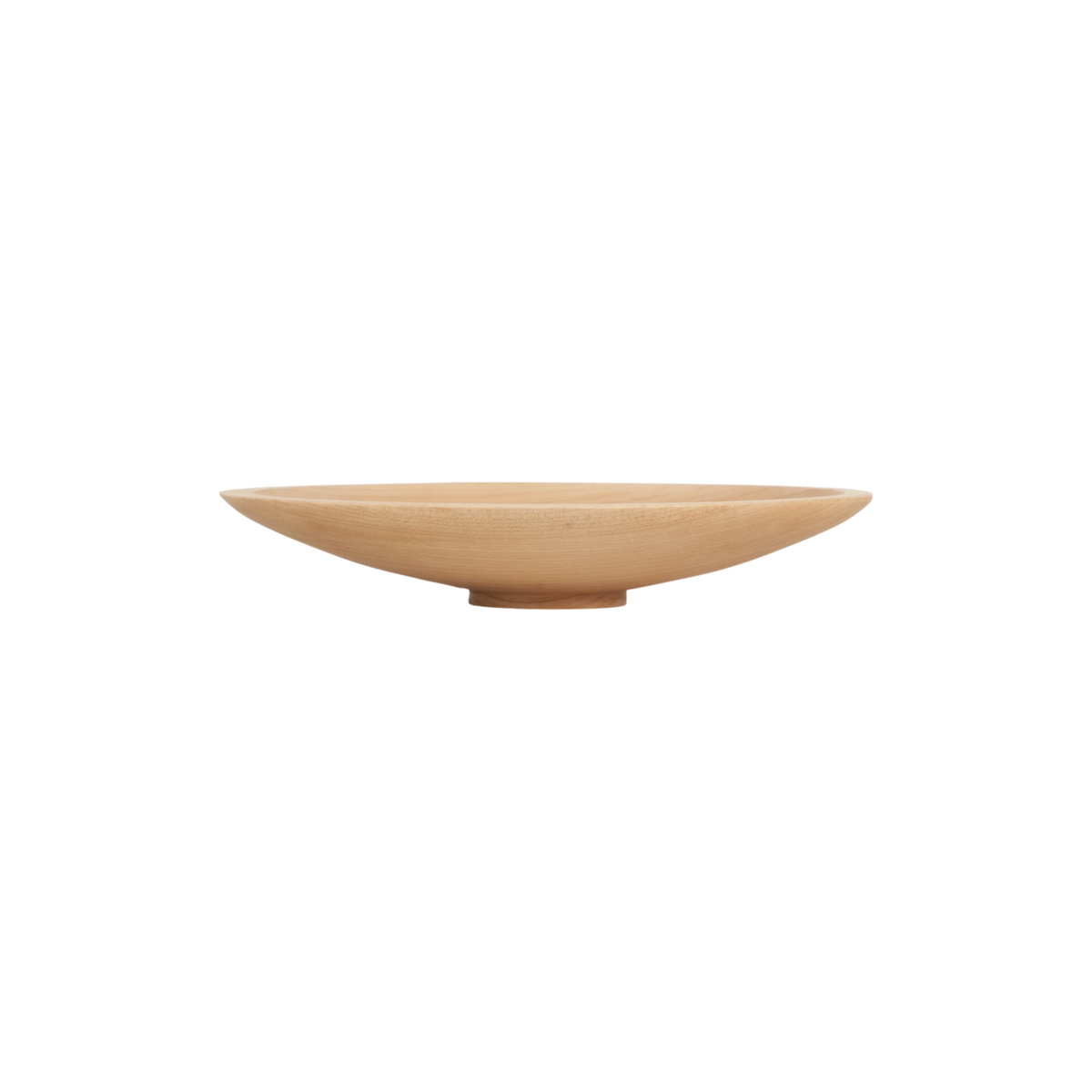 Shallow Serving Bowl Lg Maple
