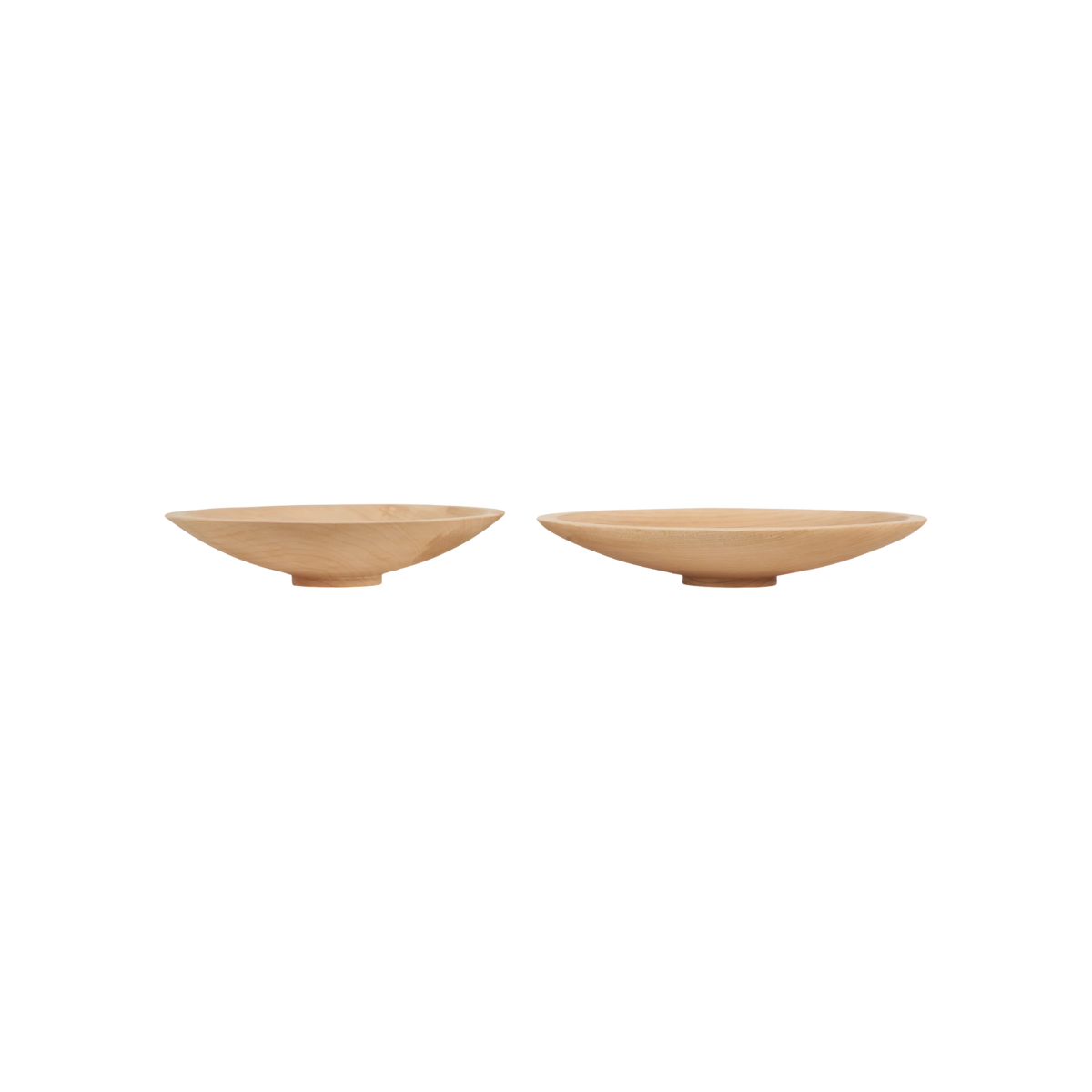 Shallow Serving Bowl Sm Maple
