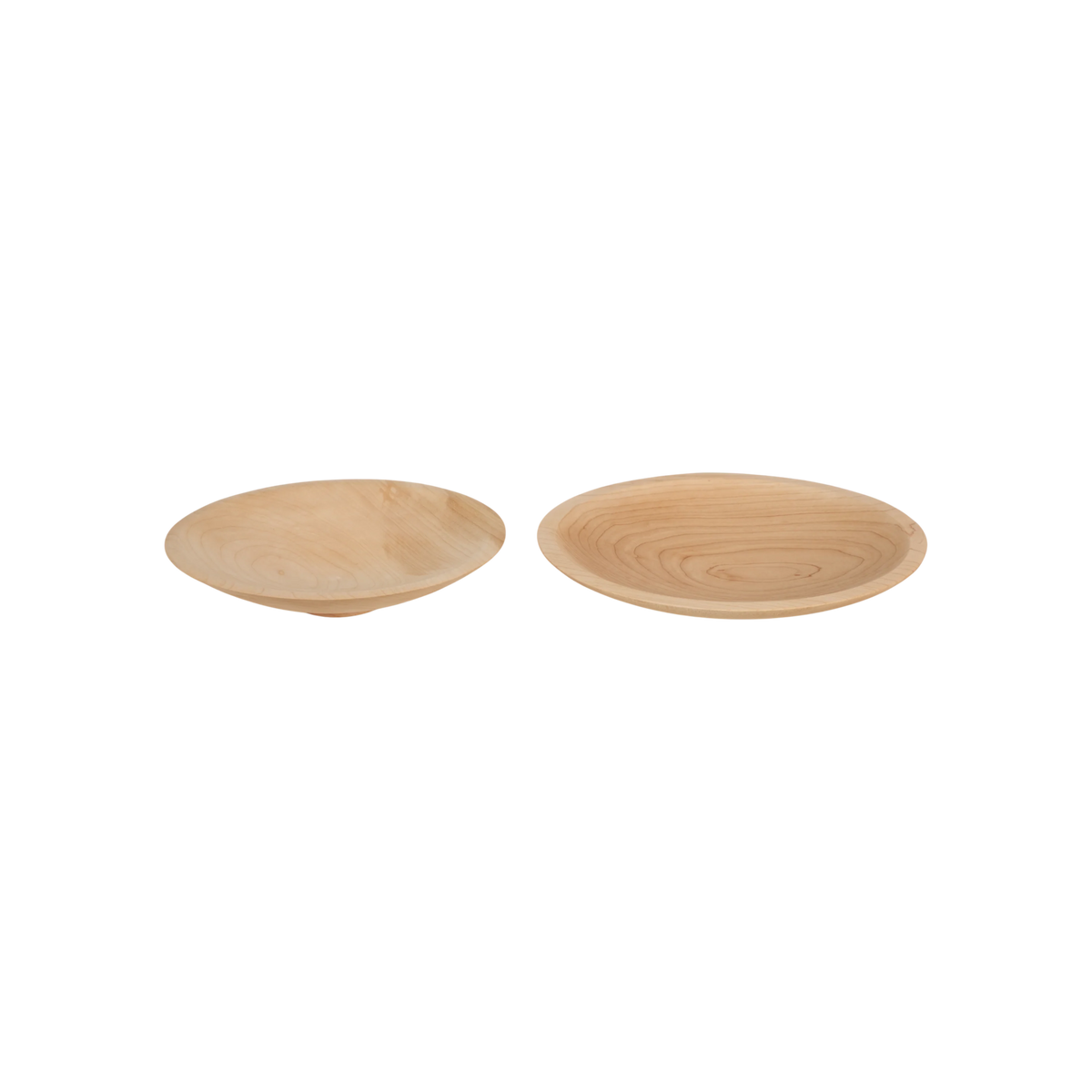 Shallow Serving Bowl Lg Maple