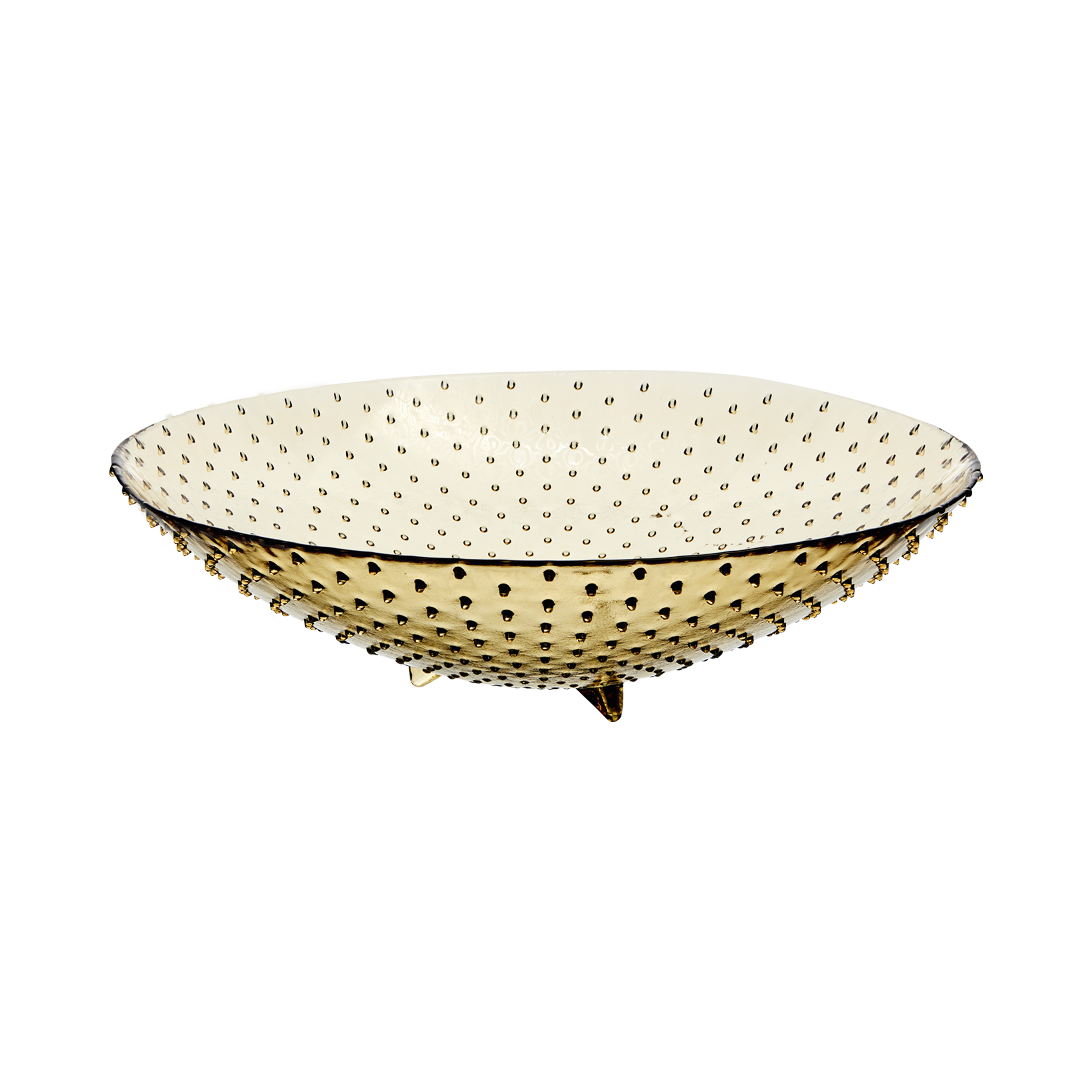 Textured Glass Bowl