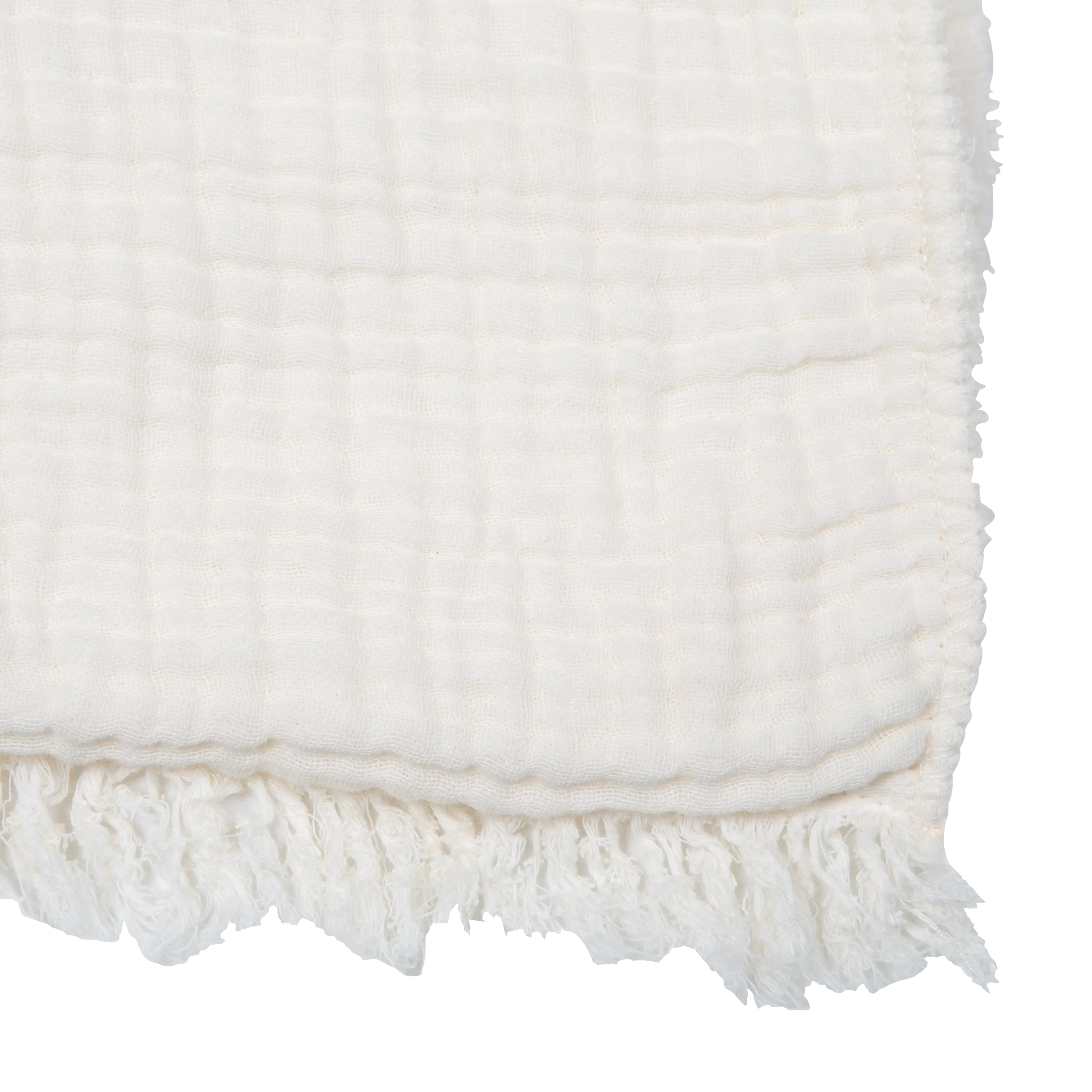 Sherpa Cotton Throw