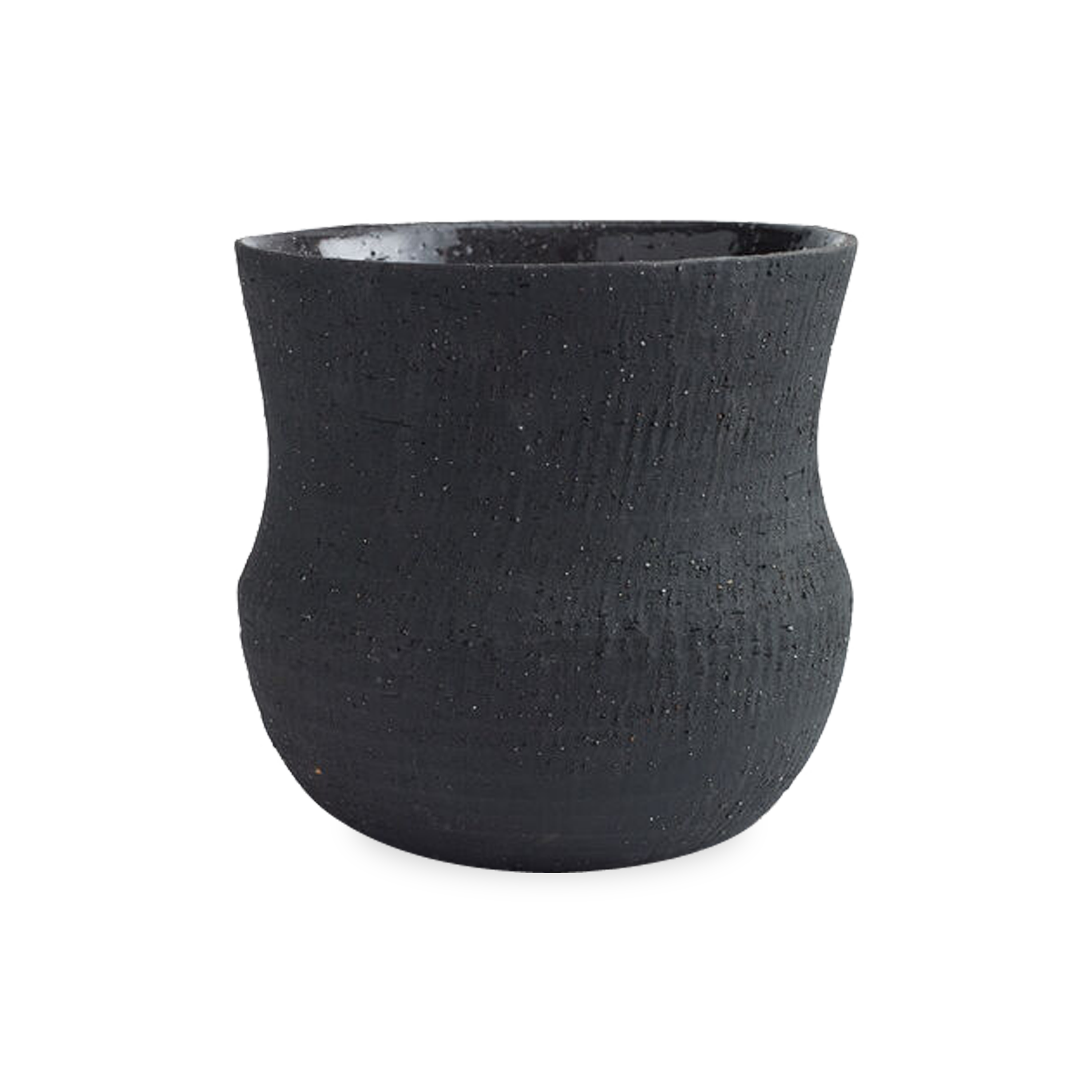 Matte Black Vase
