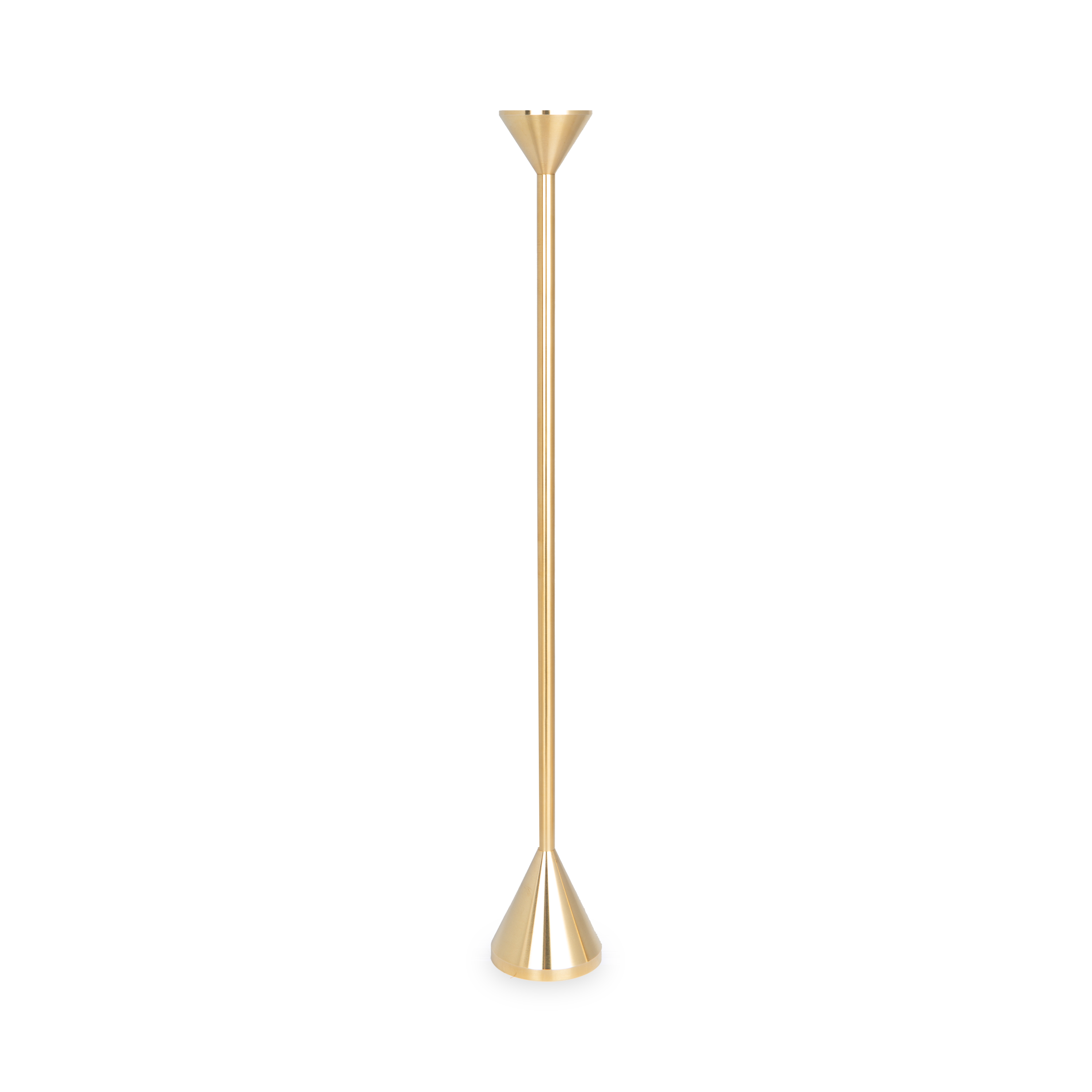 Solid Brass Cone Candleholder