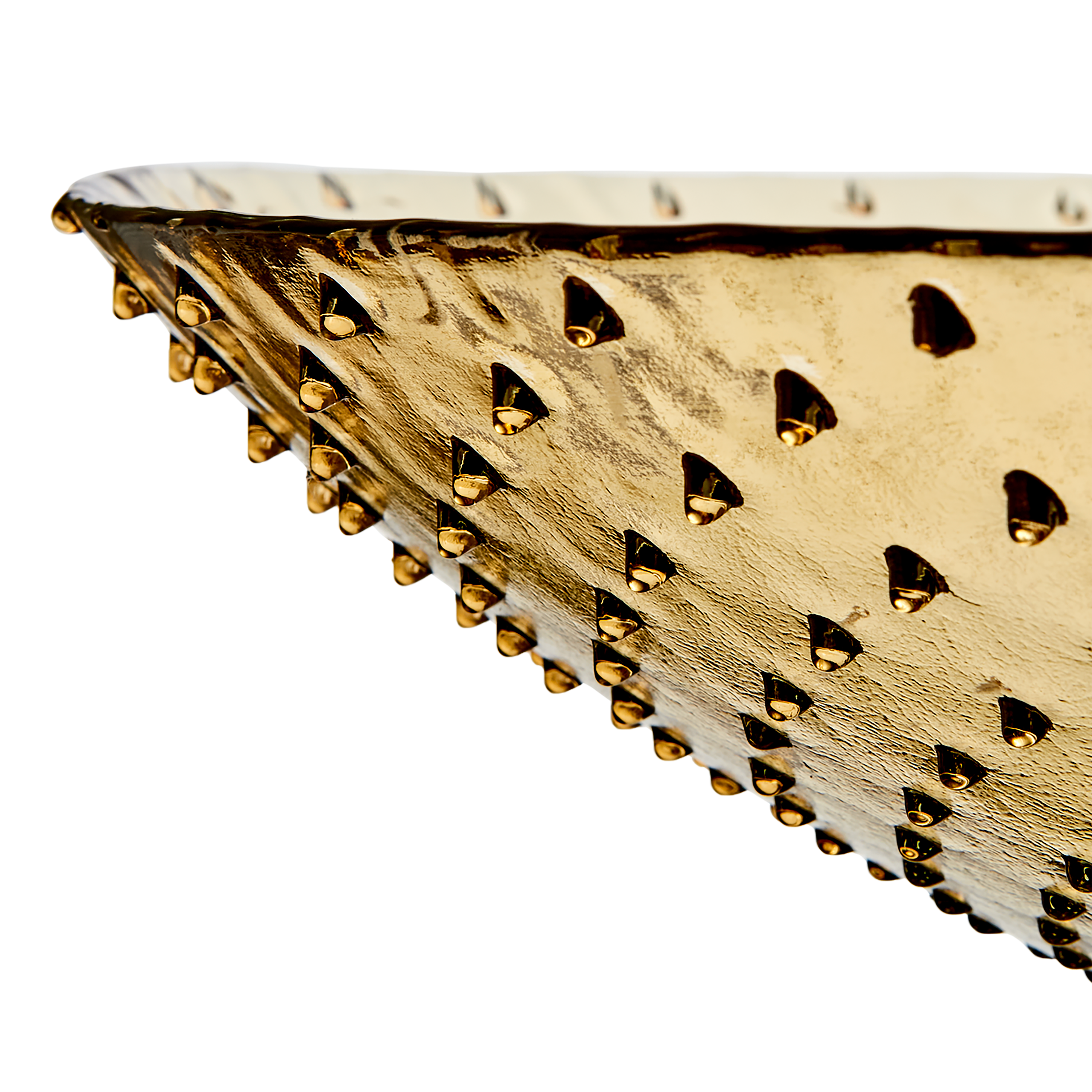 Textured Glass Bowl