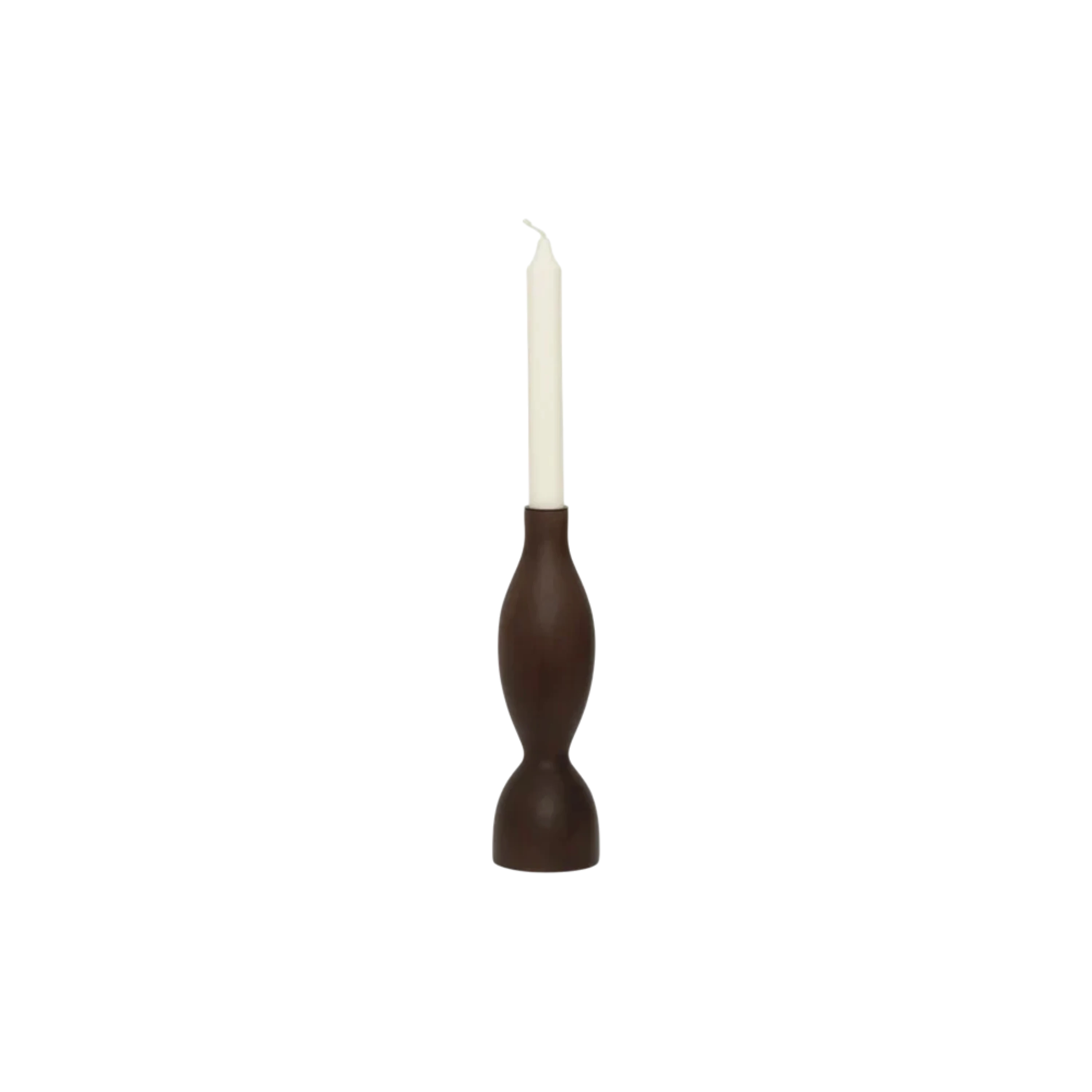 Mango Wood Flow Candleholder