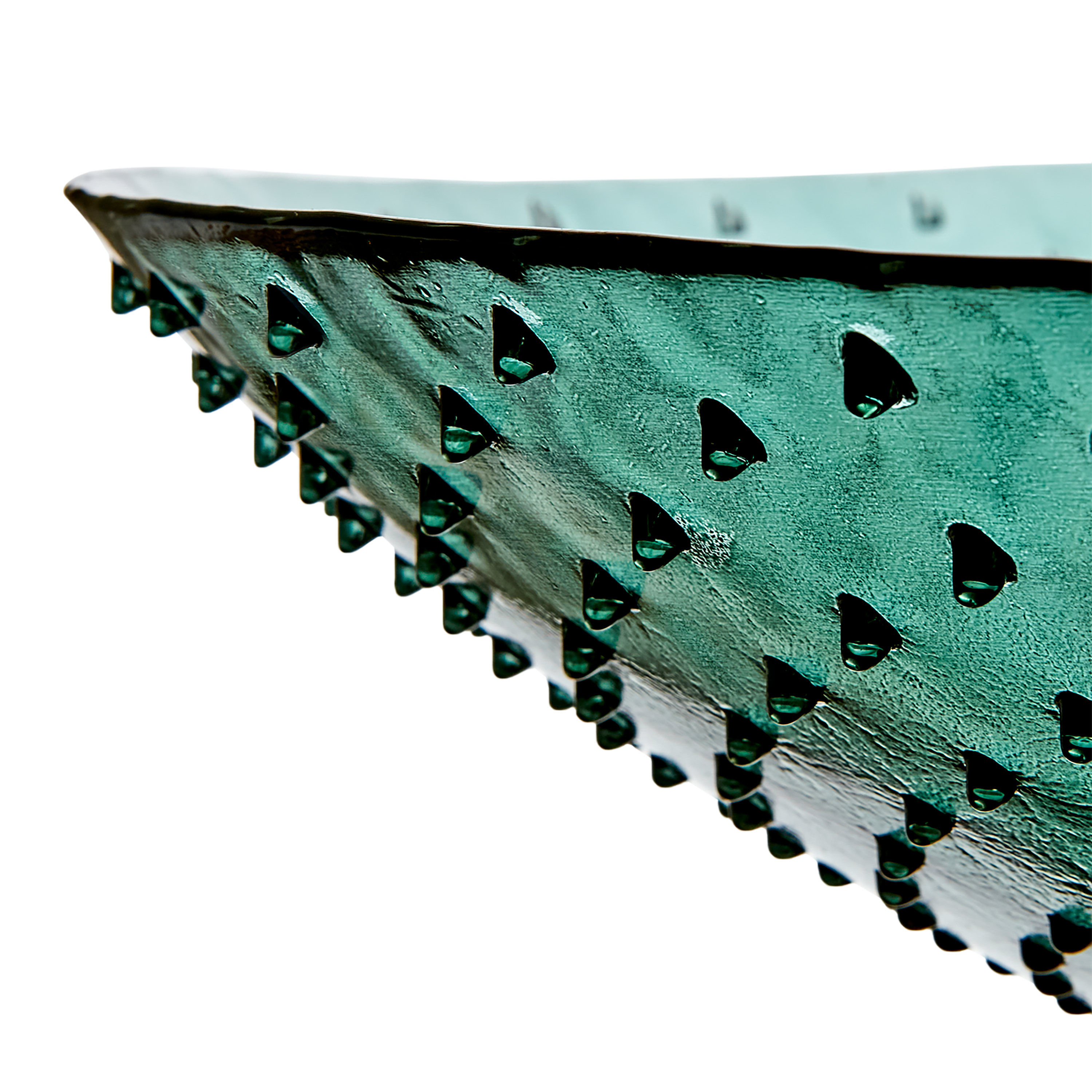 Textured Glass Bowl