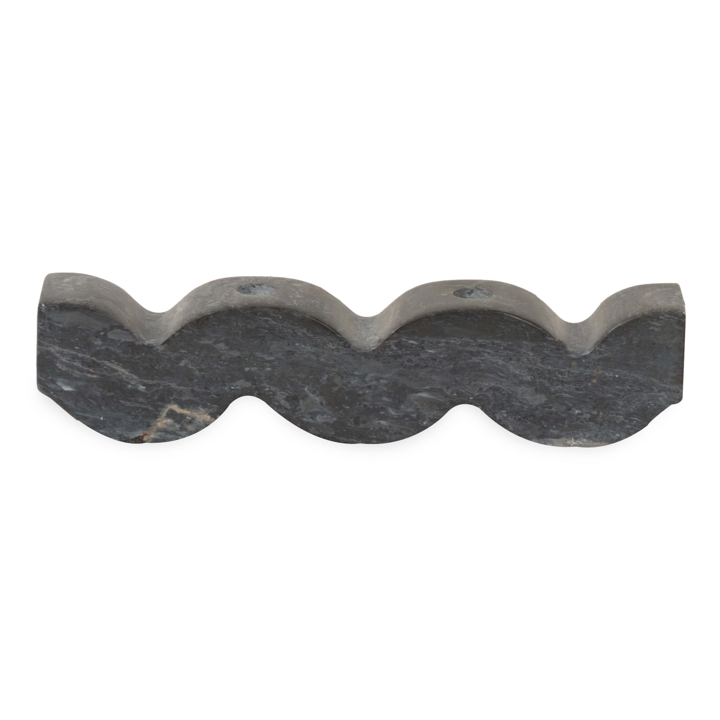 Wavy Gemstone Candleholders
