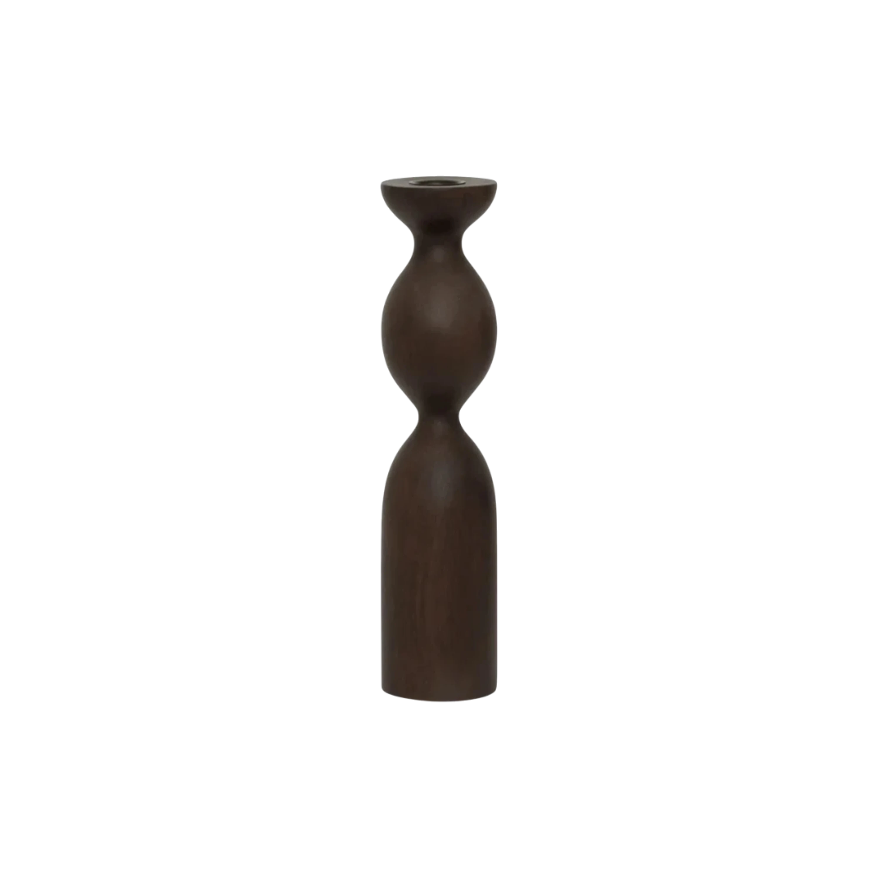 Mango Wood Flow Candleholder