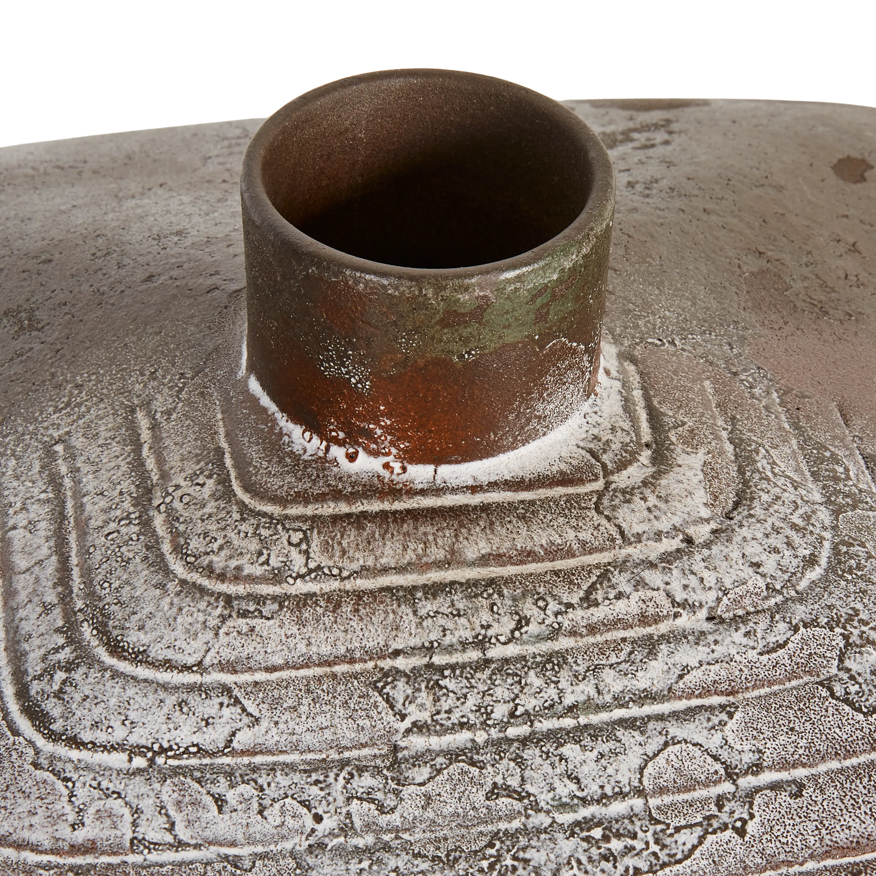 Molded Ceramic Vase