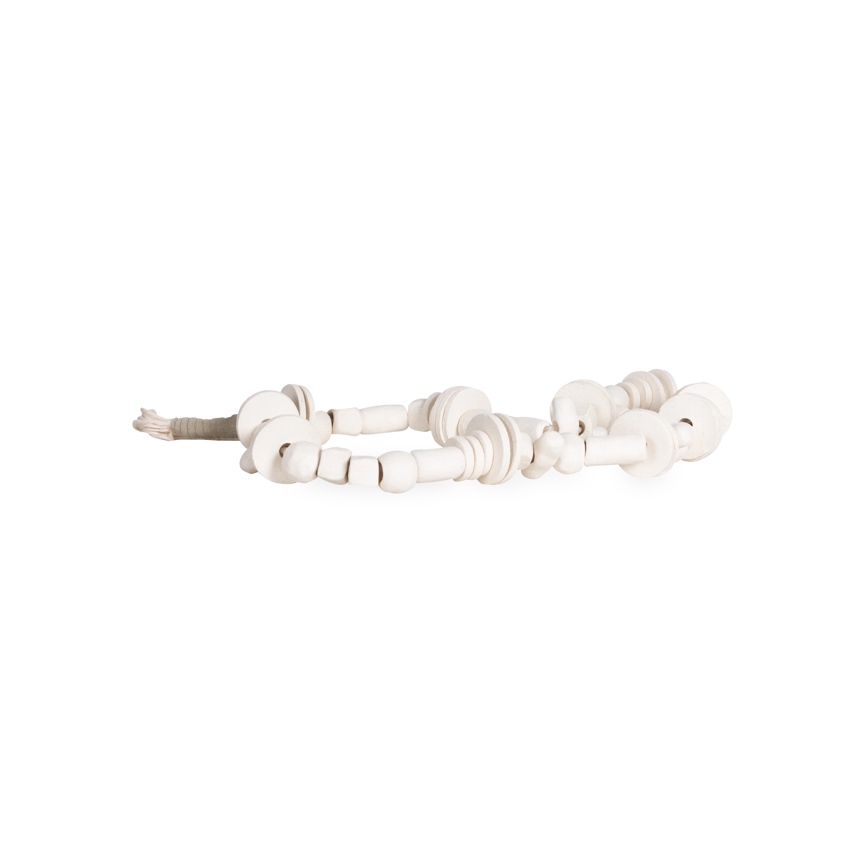 Celeste Ceramic Necklace Blanc