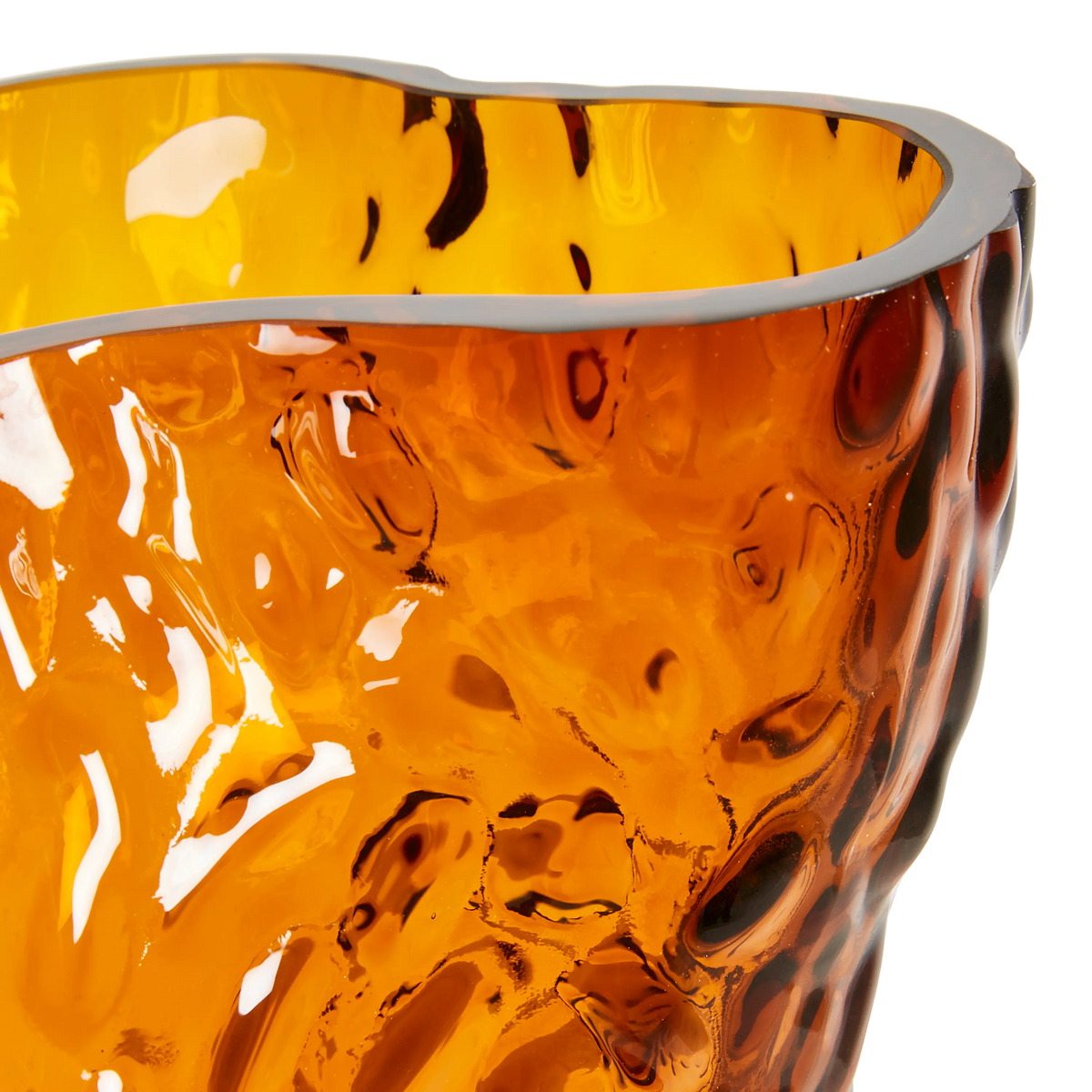 Ostrea Rock Glass Vase