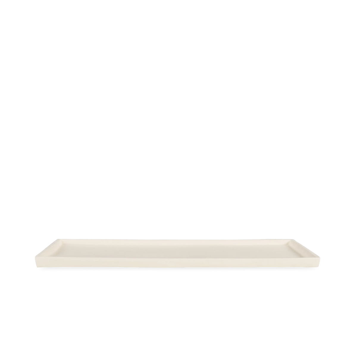 Rectangle Tray Metal Sml Cream