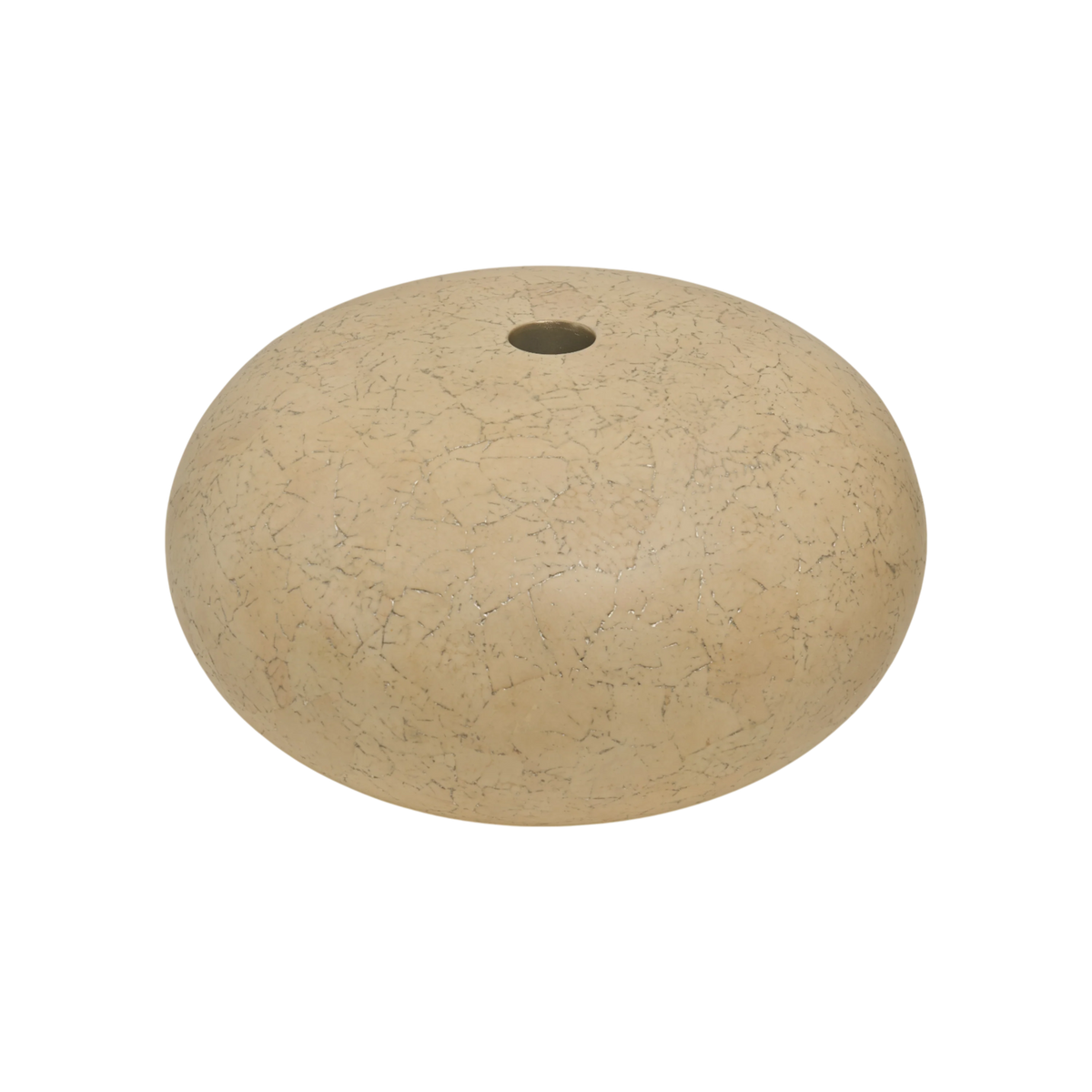 Eggshell Sphere Vase Ivory