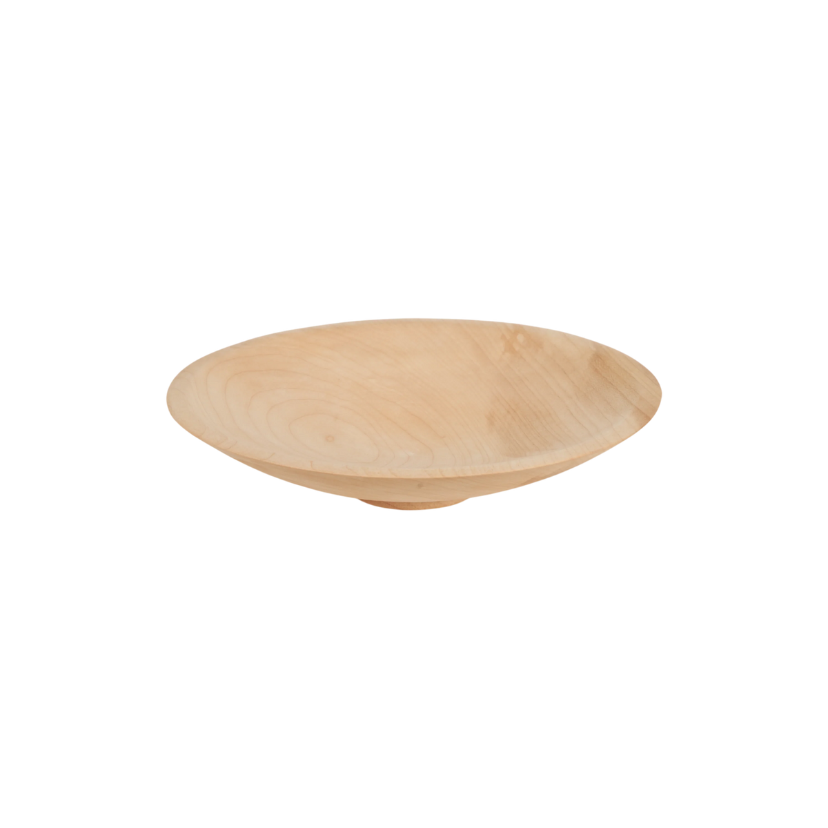 Shallow Serving Bowl Sm Maple