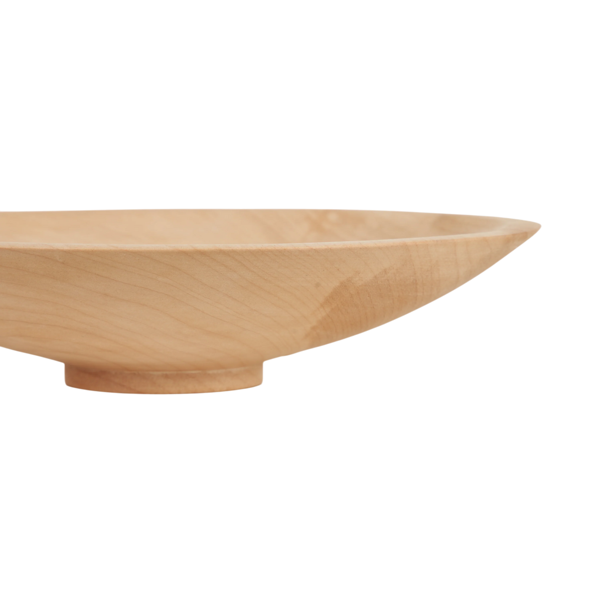 Shallow Serving Bowl Sm Maple