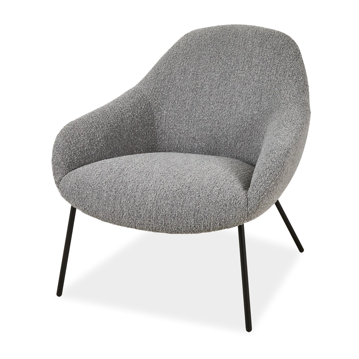 Oscar Lounge Chair Grey