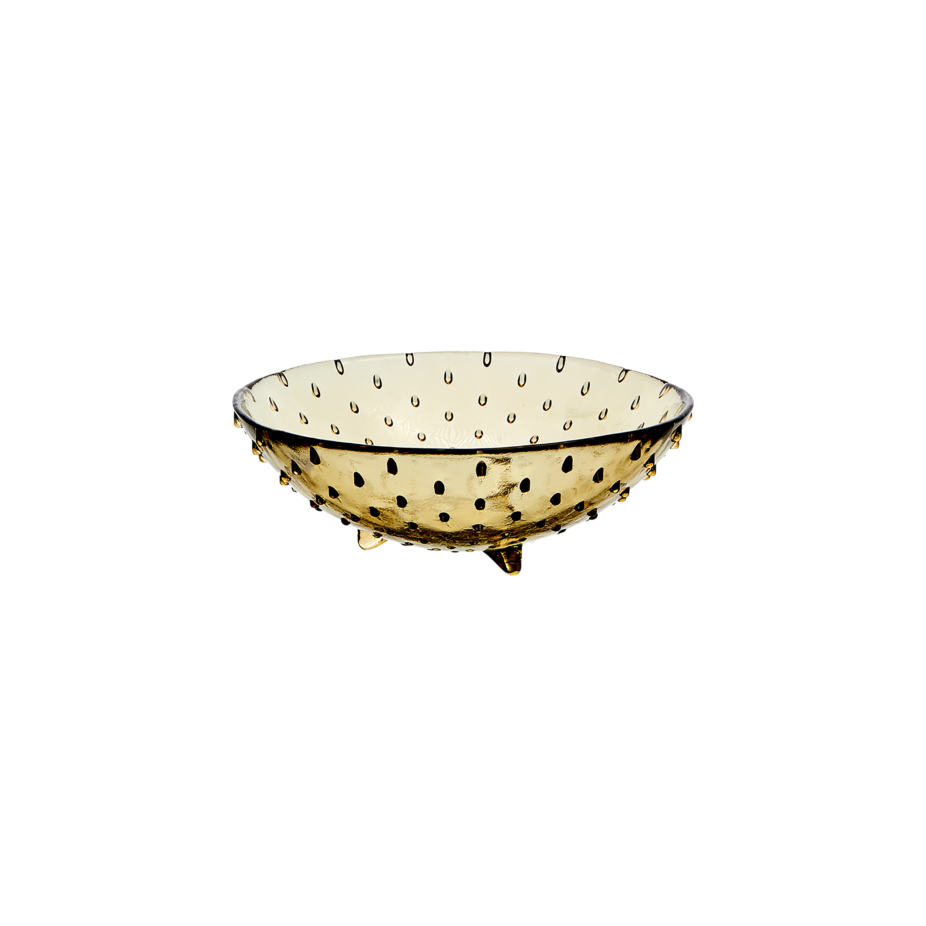 Textured Glass Bowl