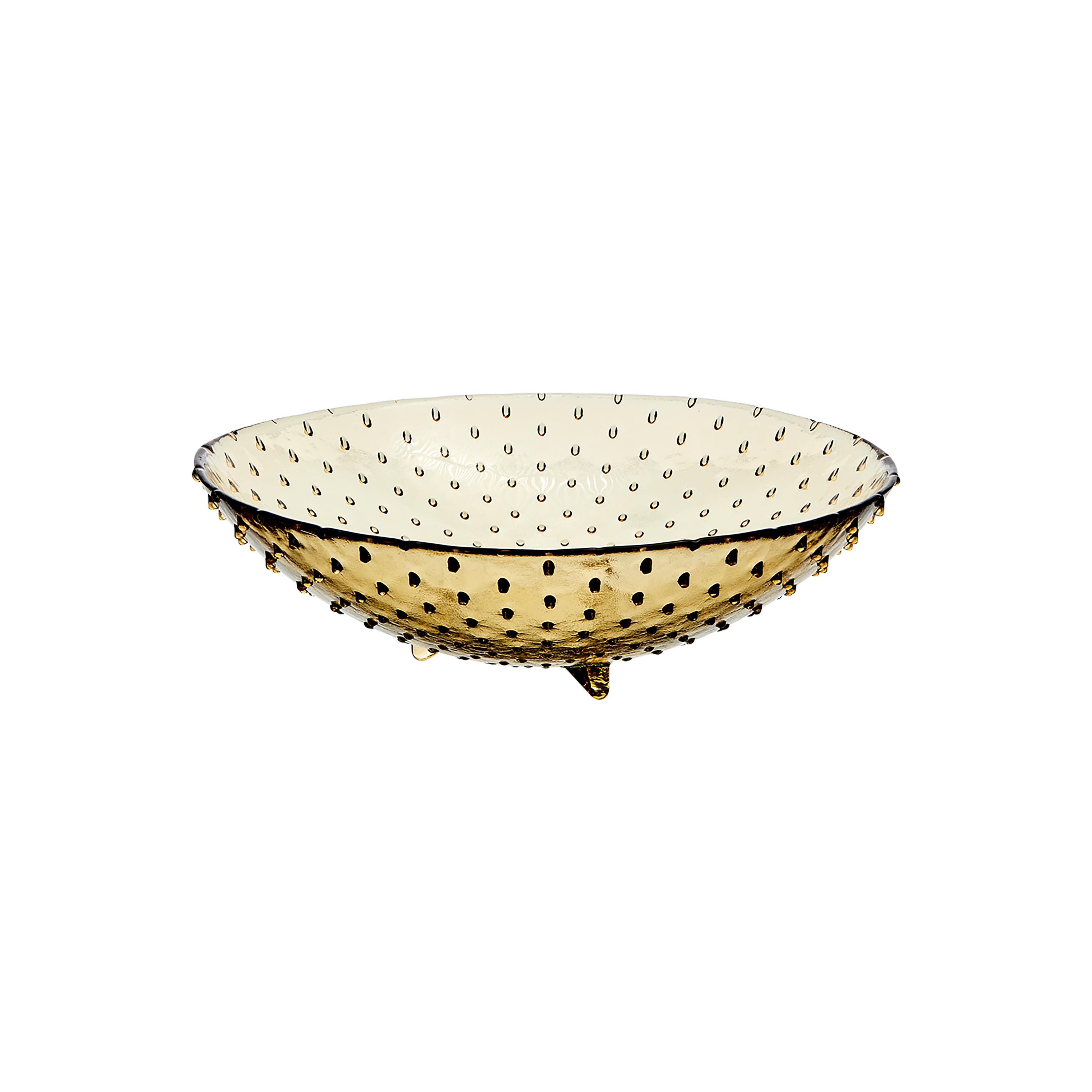 Textured Glass Bowl