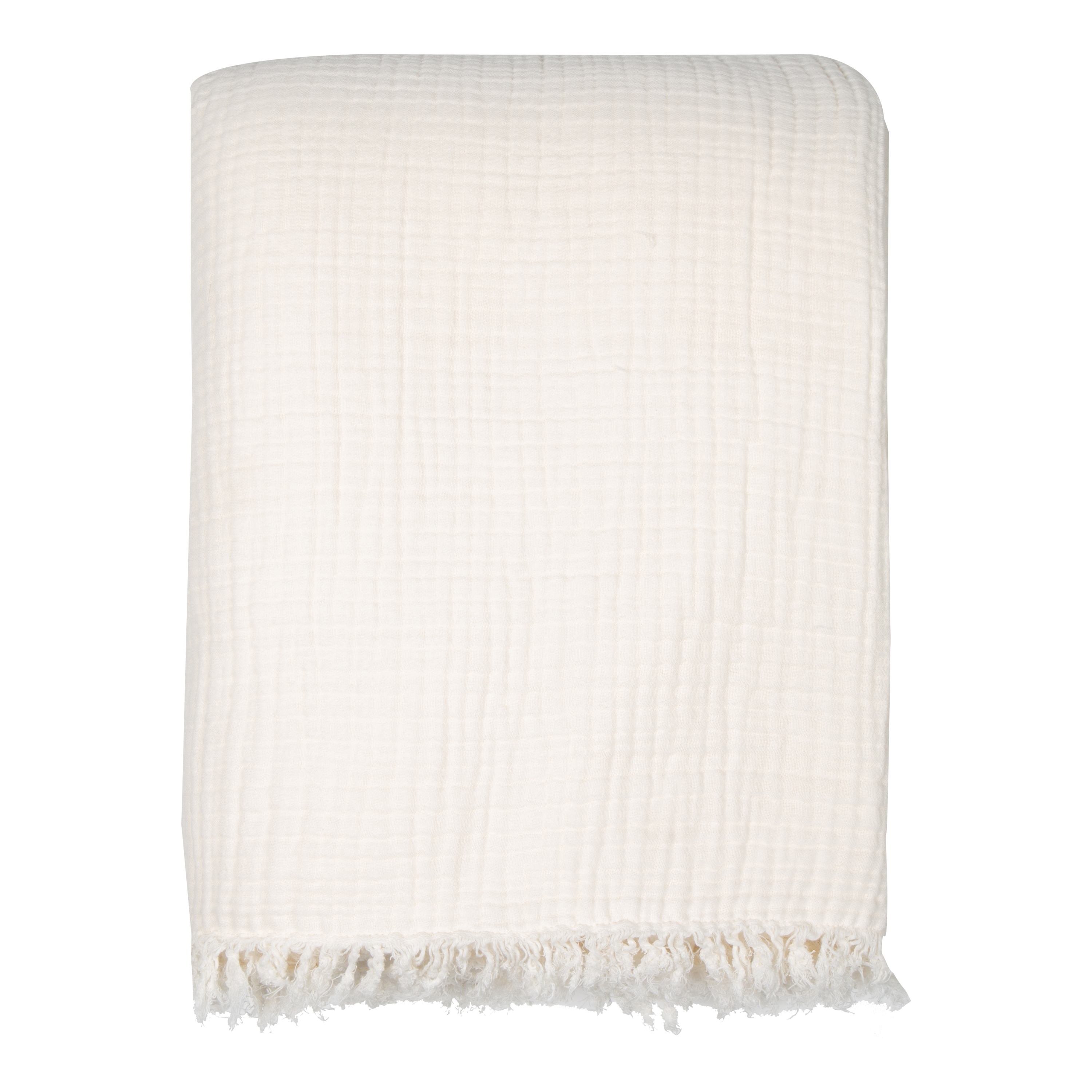 Sherpa Cotton Throw