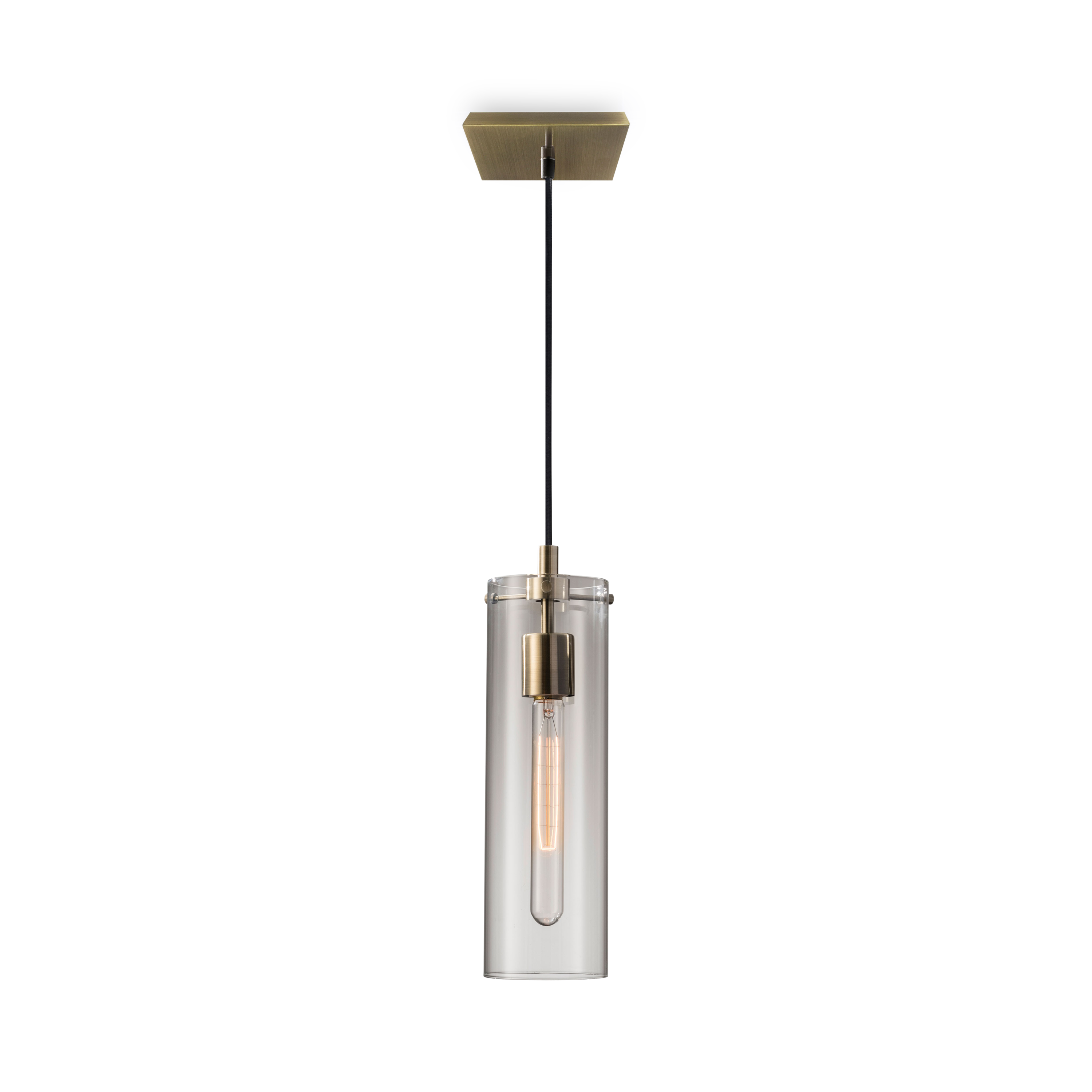 Glass Cylinder Pendant