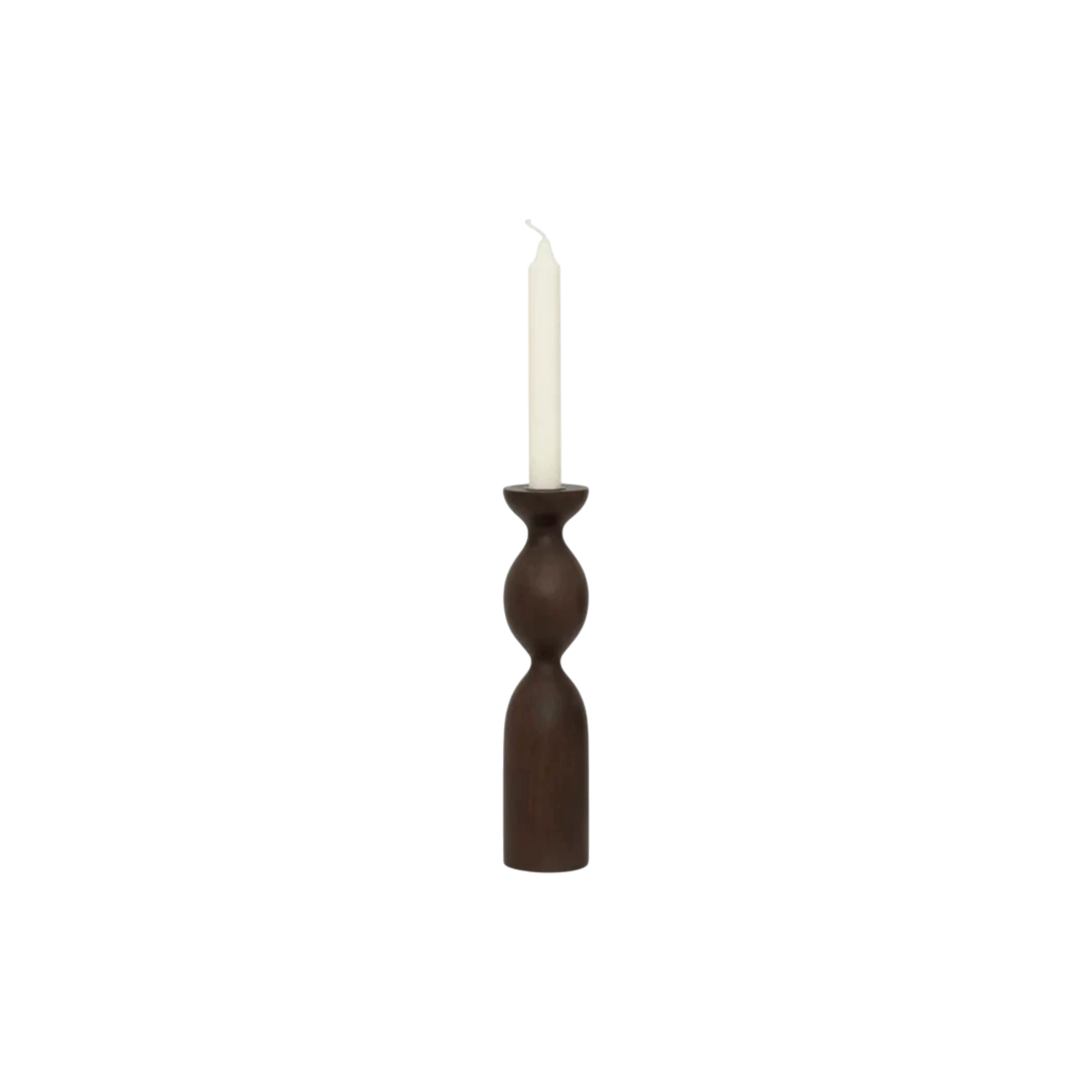 Mango Wood Flow Candleholder