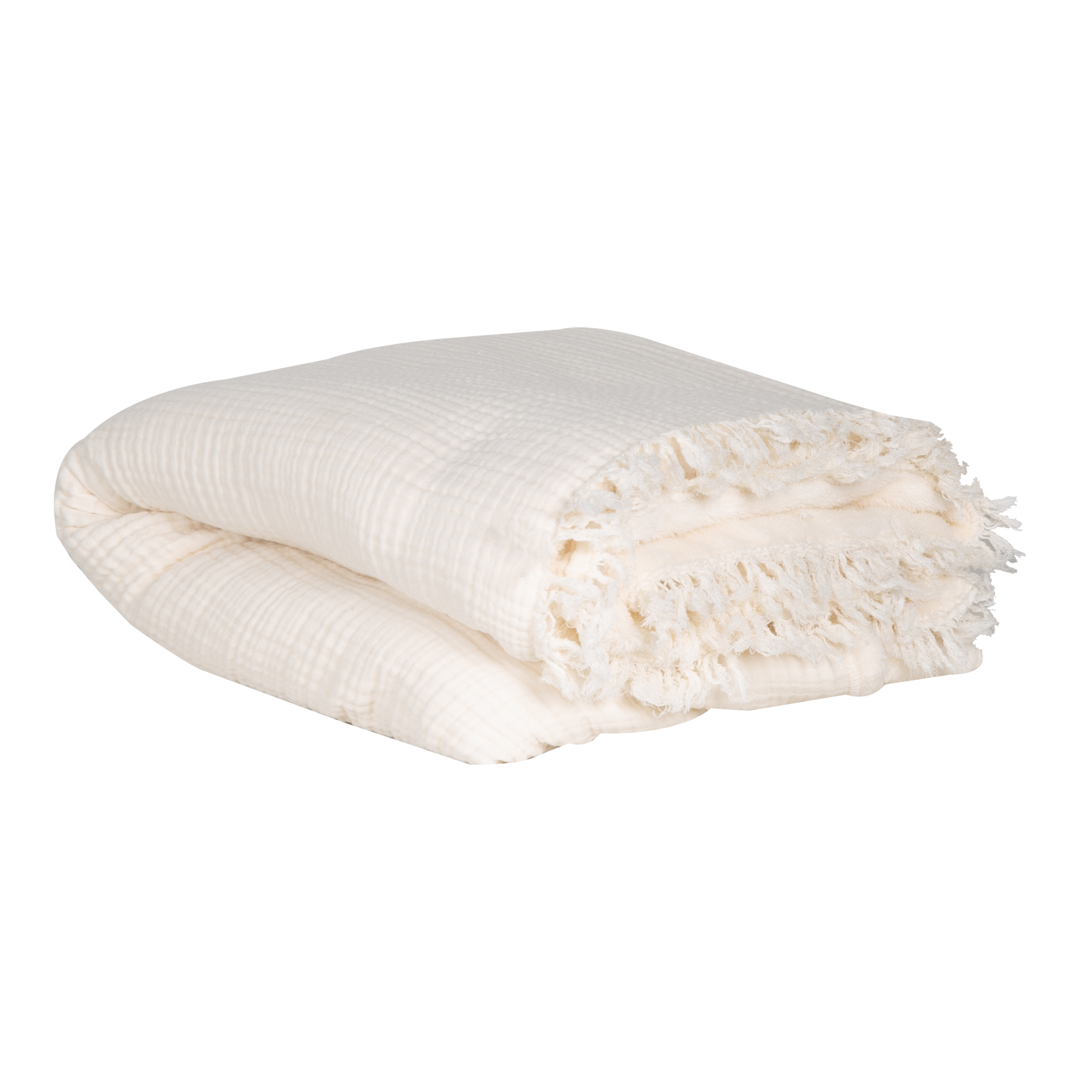 Sherpa Cotton Throw