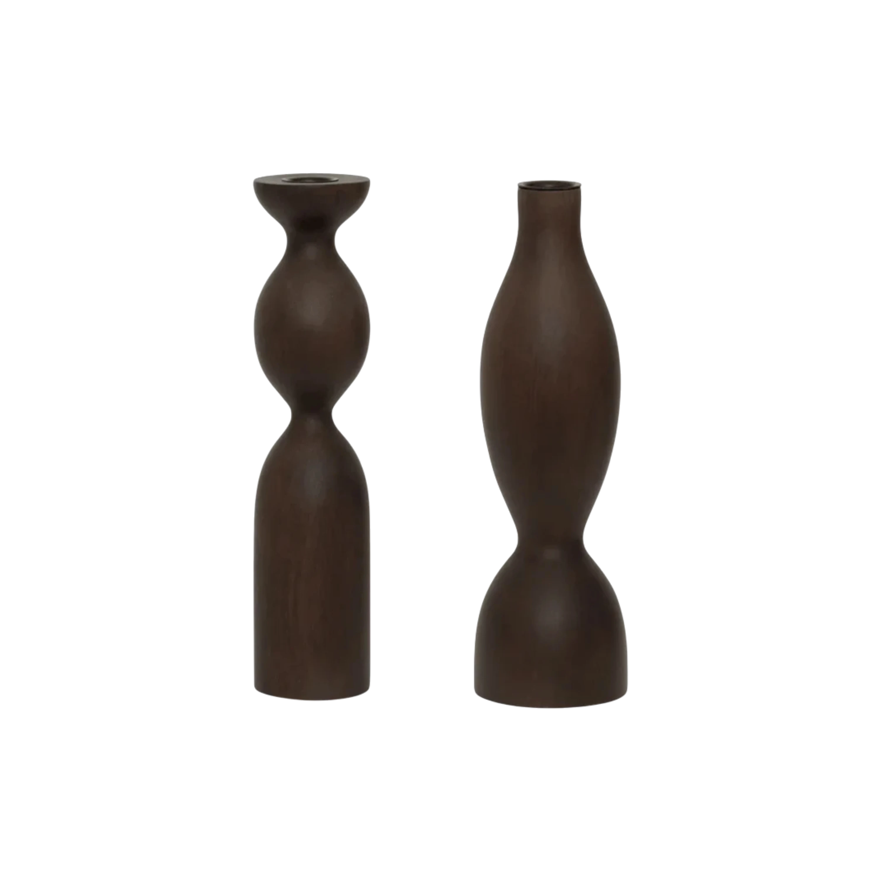 Mango Wood Flow Candleholder
