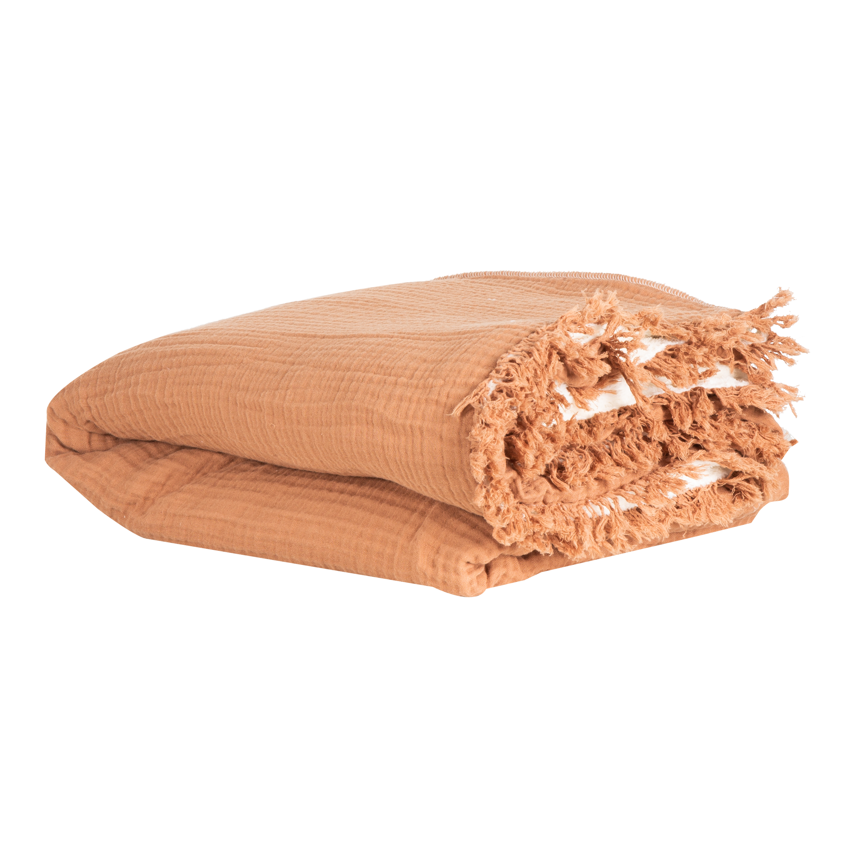 Sherpa Cotton Throw