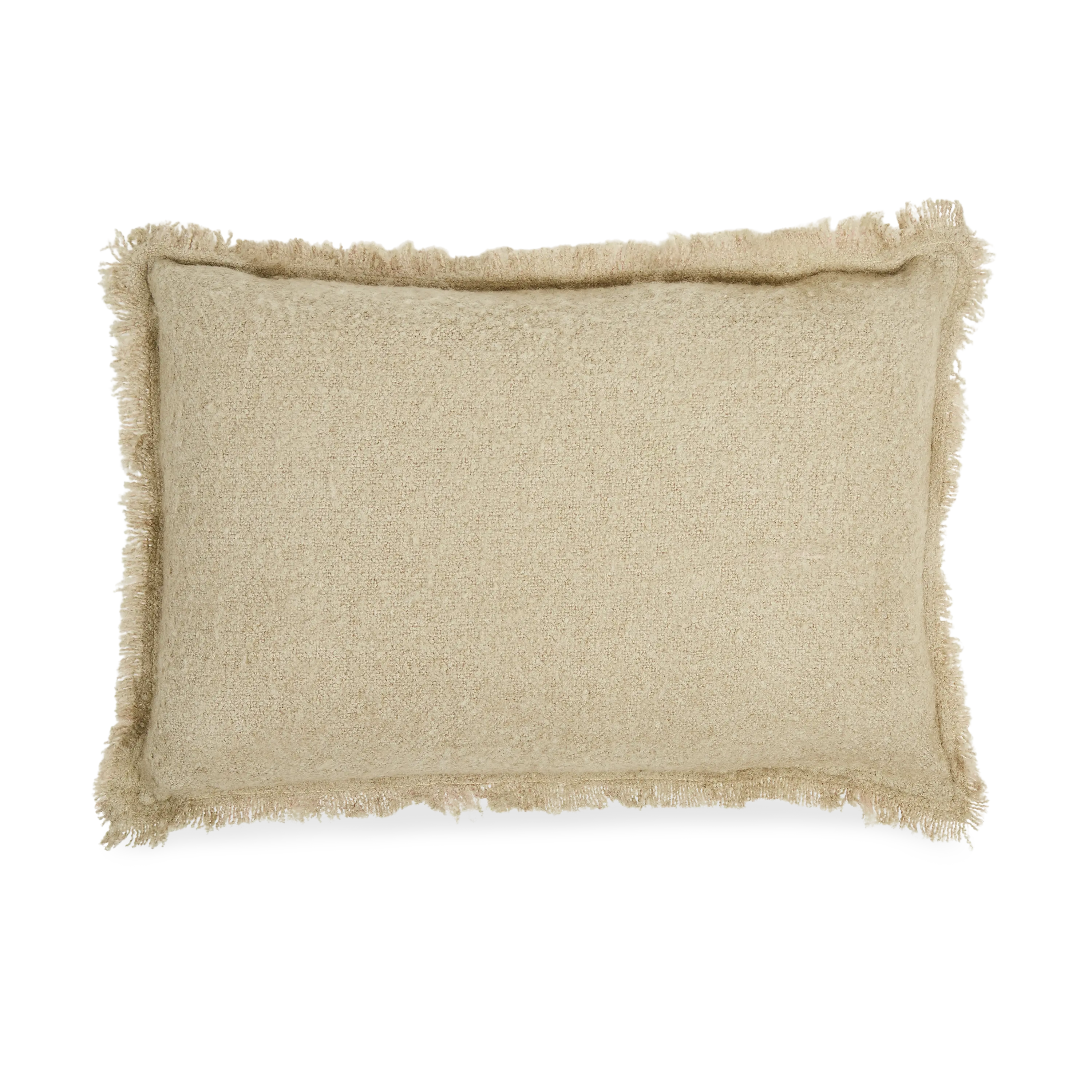 Wool Fringe Pillow