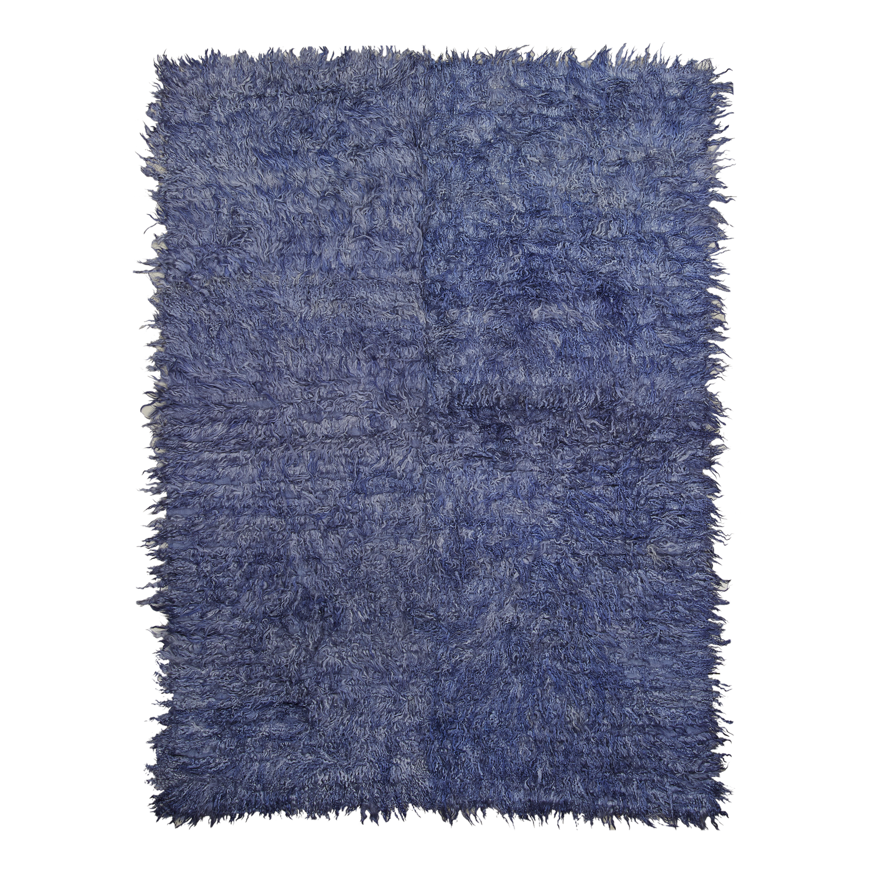 Angora Wool Tulu Blue