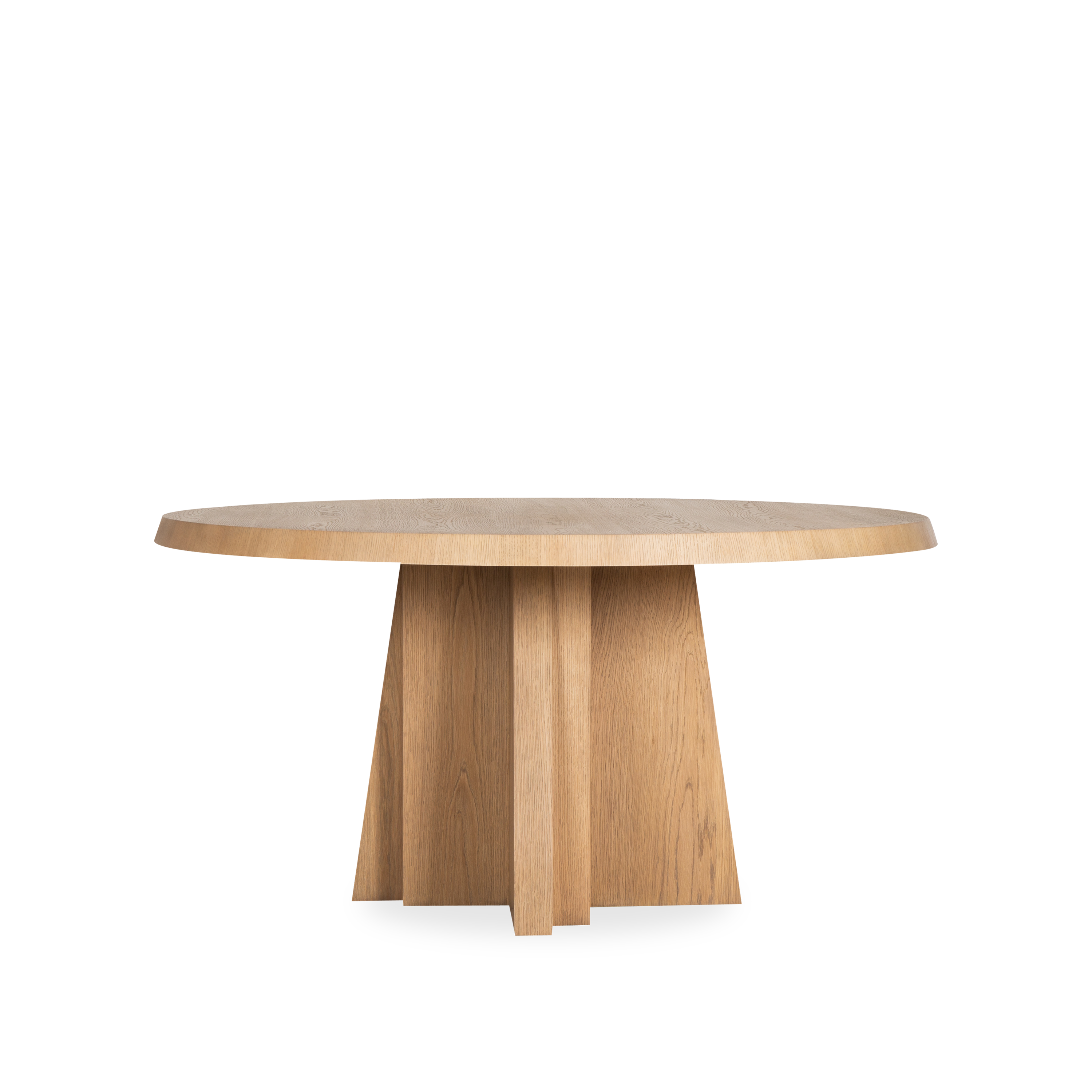 Oblique Round Dining Table